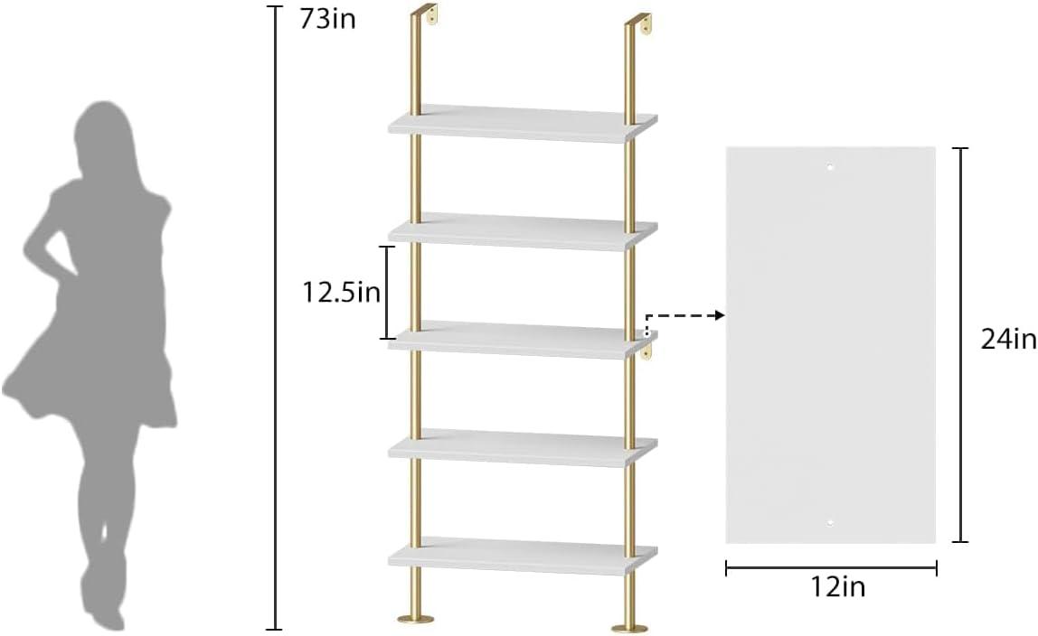 Our Take on the⁤ pickpiff 5-Tier Ladder Shelf: Stylish & Sturdy