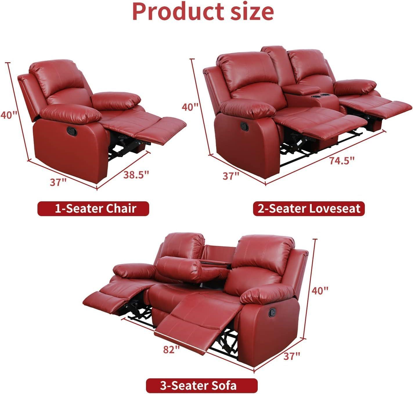 Our ​Honest Take ⁤on ‌the‍ Red Recliner Sofa Set: ⁣Comfort & Style