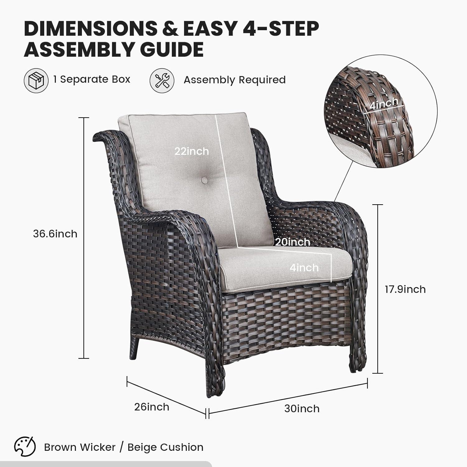 Our Honest‌ Take on Belord's cozy & Durable Patio ⁢Chair Set