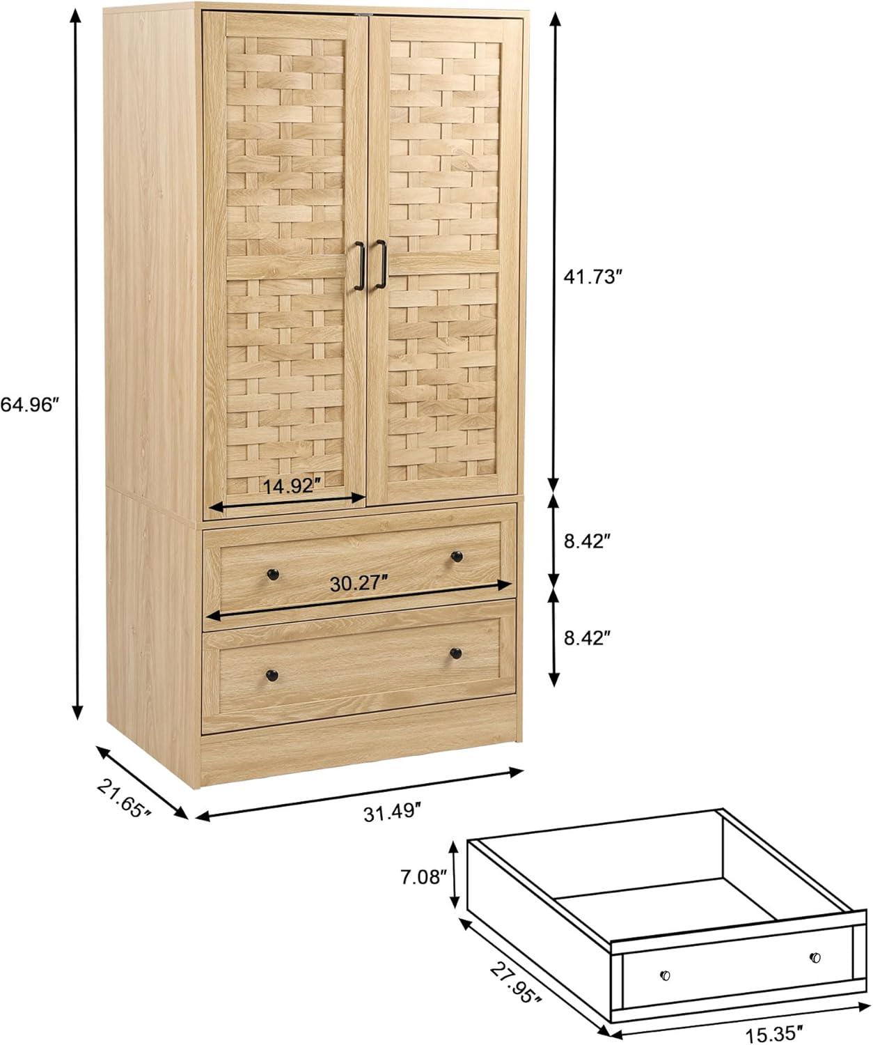 Our Honest Take: LEVNARY Armoire Wardrobe's Style & Storage