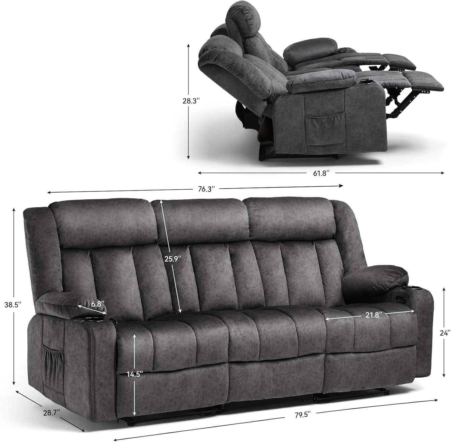 Our Honest Take on the ​LUCKLIFE Recline sofa Set's Comfort and ​Style