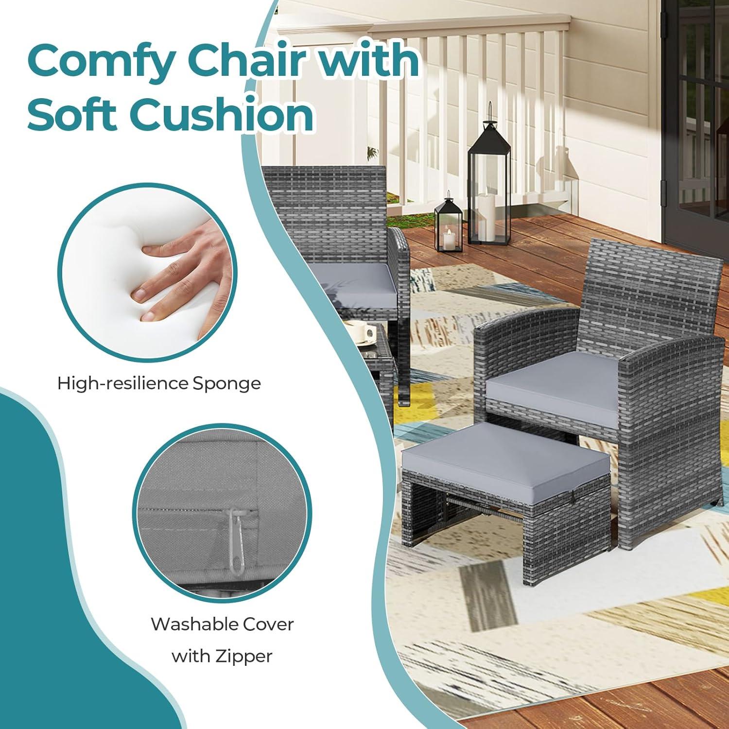 Our Take on the RELAX4LIFE 6-Piece Patio Set: Comfort & Style