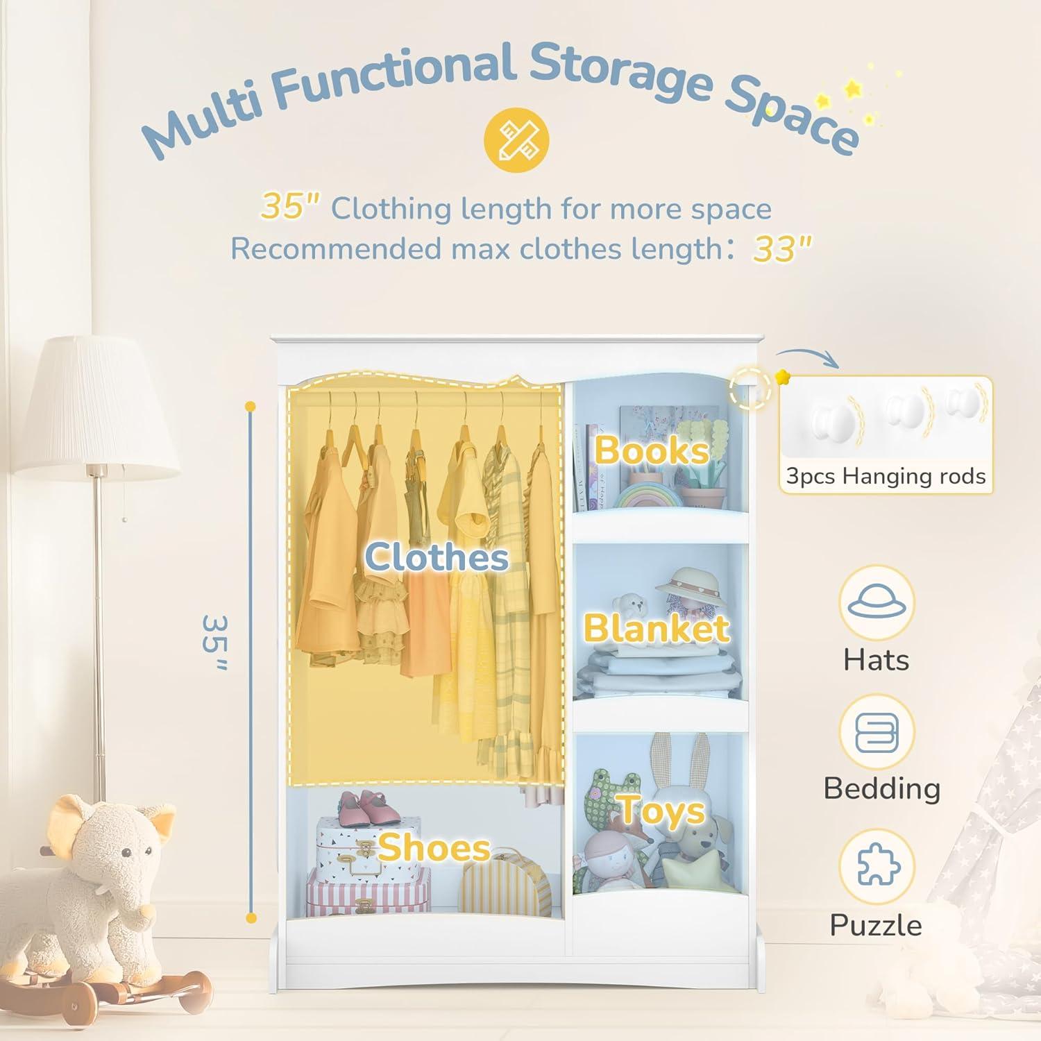 Our Take on Curipeer Kids Dress Up Storage: ⁤Stylish, Safe & Spacious