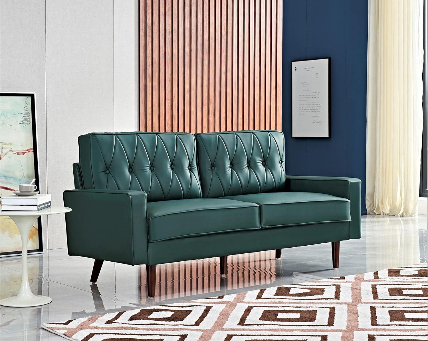 How‍ we Fell for Container Furniture's Sleek Blue Green Sofa Set