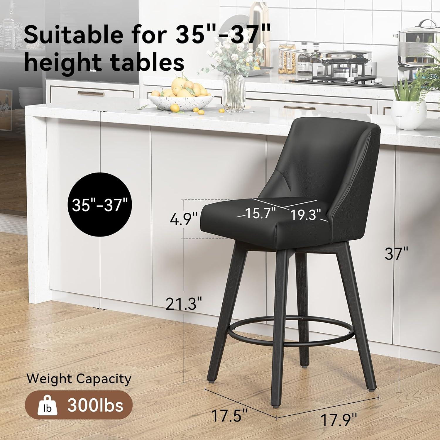 Our Honest Take on the Sleek & Sturdy Counter⁢ Height swivel​ Stools