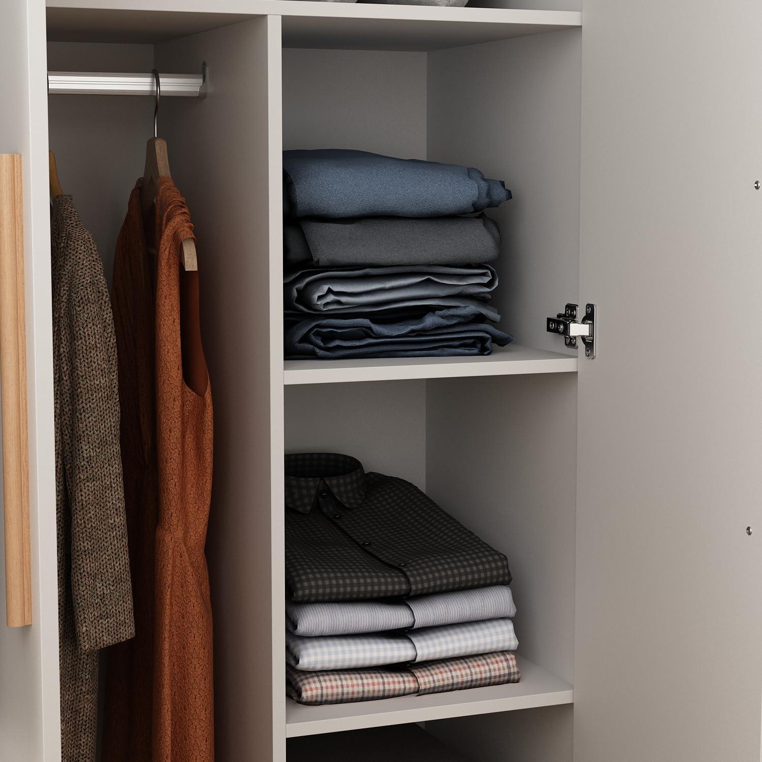 Our honest Take on the 4-Door White⁣ Wardrobe: Stylish &‌ Sturdy Storage