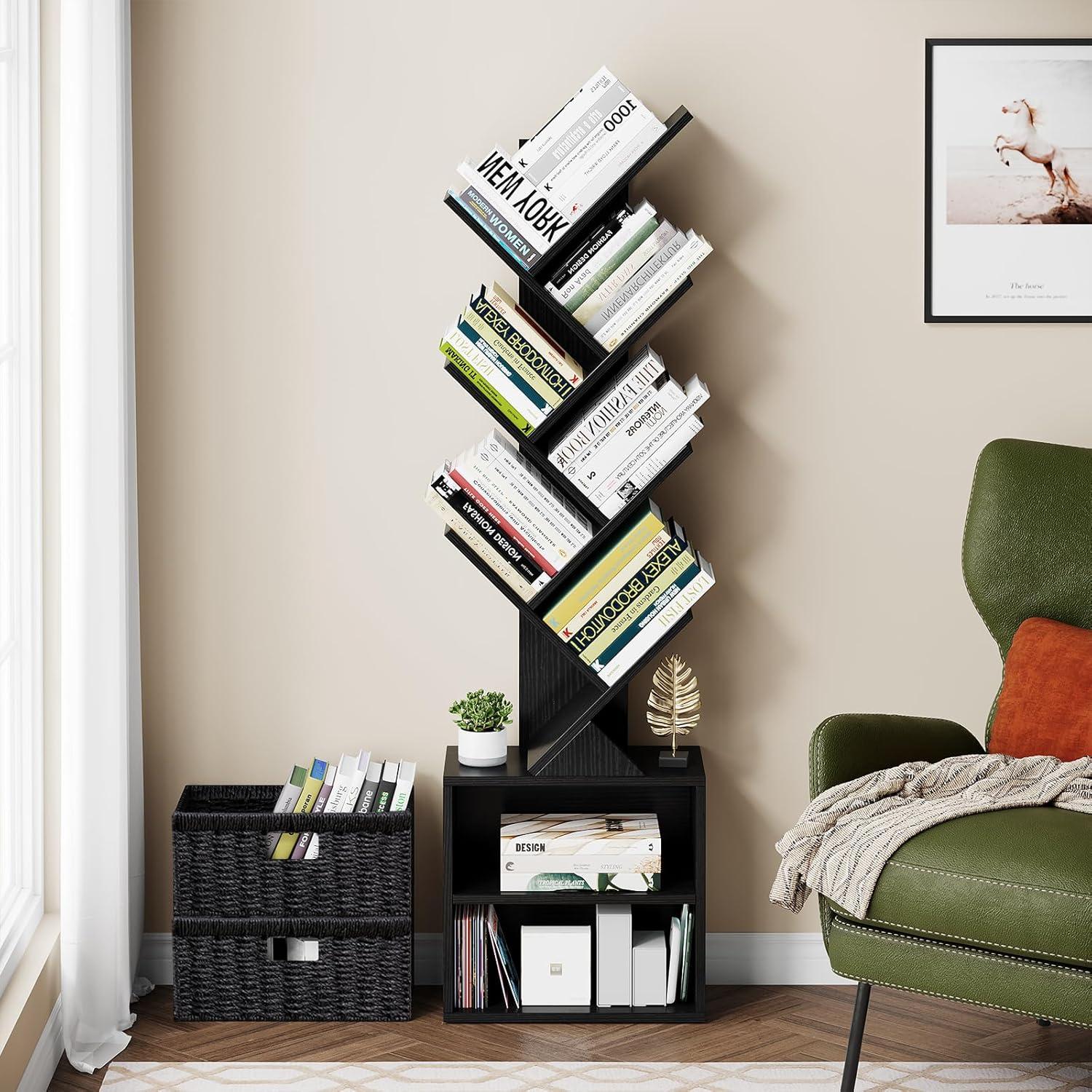 How We Organized Our Space with Vagusicc's ⁤Tree Bookshelf