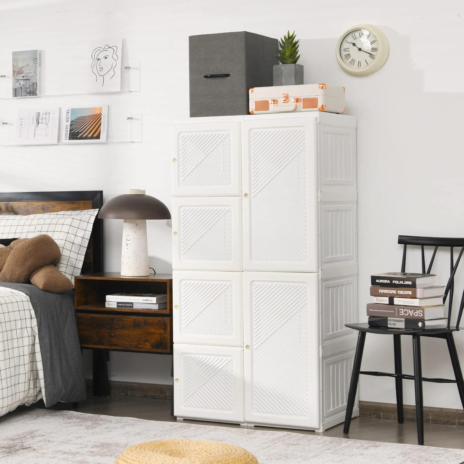 How We Organized Our Space with Tangkula's Foldable Closet