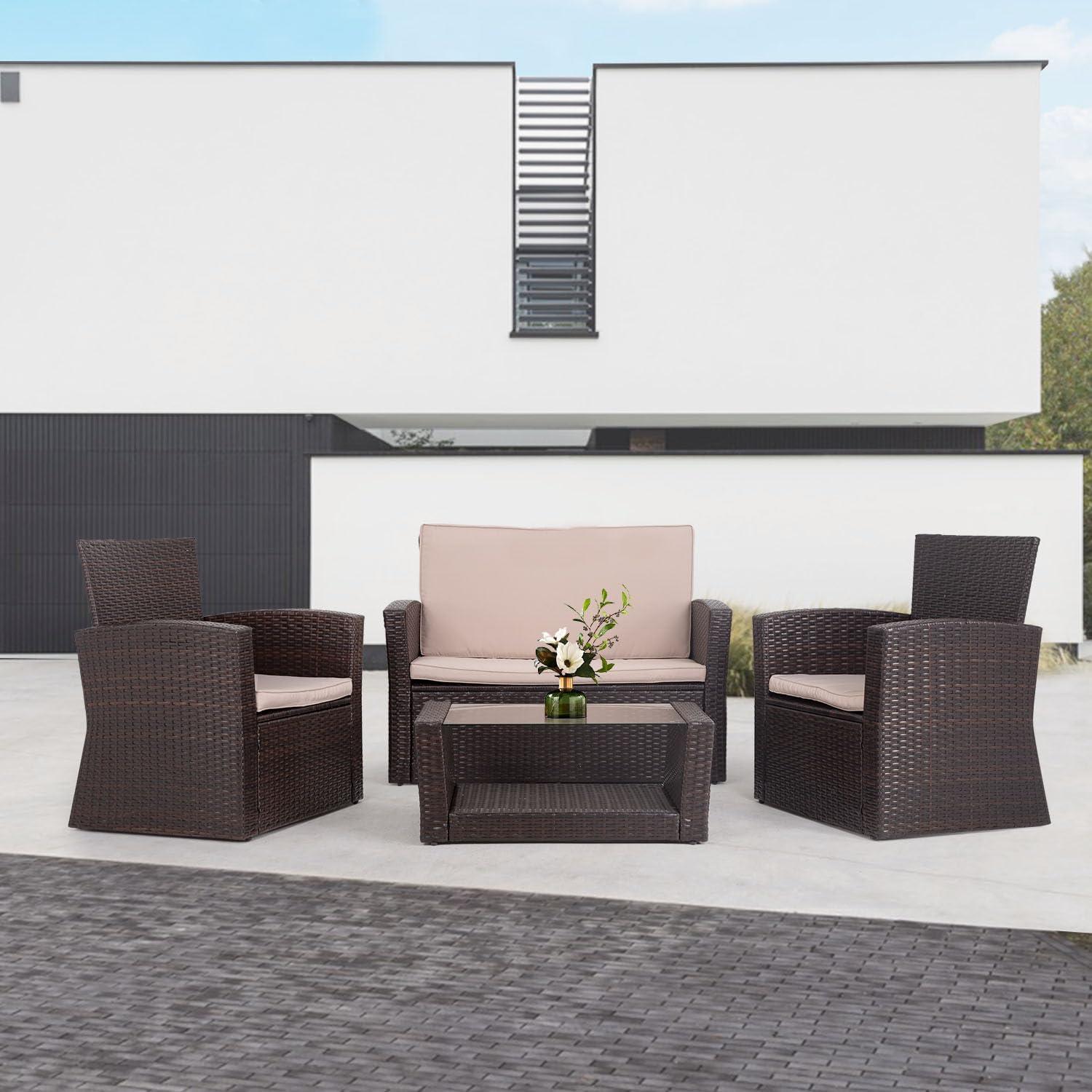 How We Enjoyed the Sturdy⁢ & Stylish⁣ 4-Piece ⁢Patio set