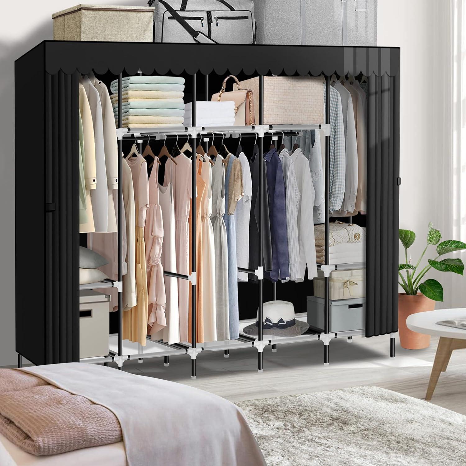 Sturdy & Spacious: Our Take on the LOKEME Portable Closet