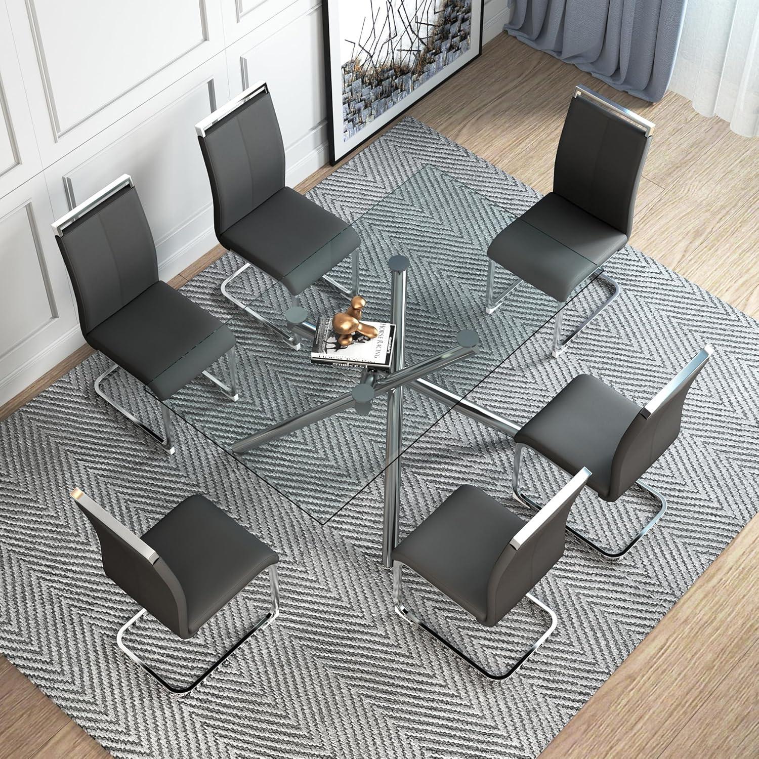 Our Take on the AZmac Glass ⁢Dining set: Style,Strength & ​Space