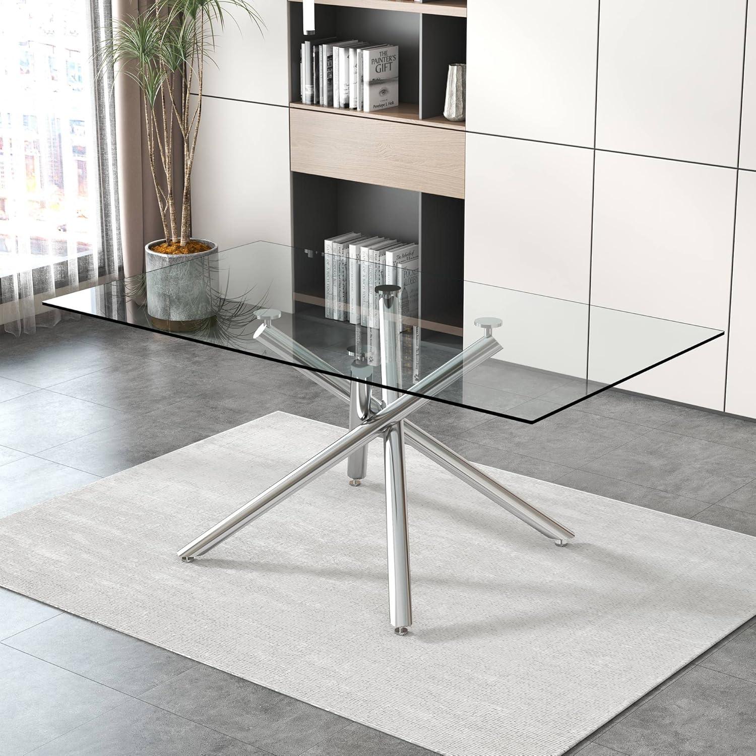 Our ⁢Take on the azmac Glass Dining Set: Style, Strength & Space