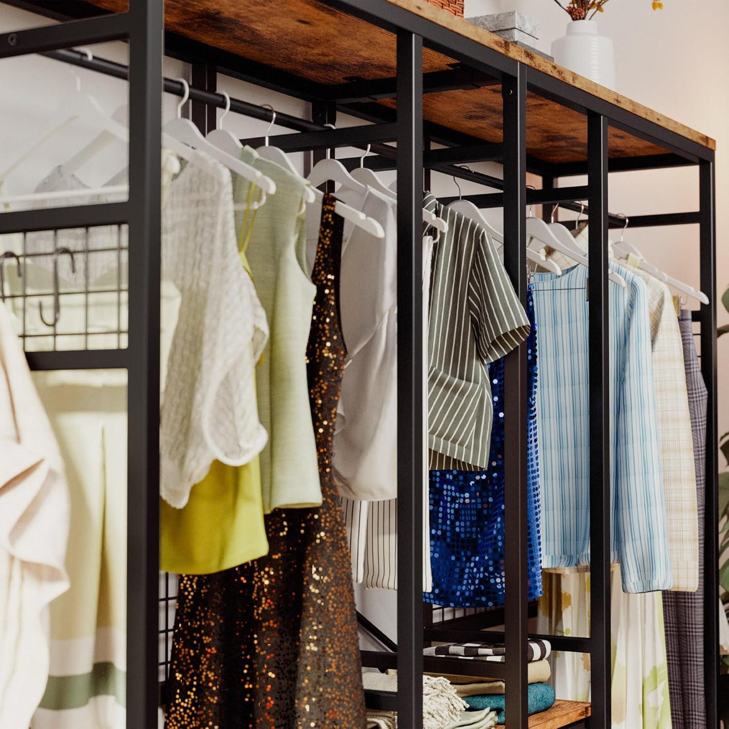 How​ We Organized Our Space with IRONCK's Vintage Garment Rack