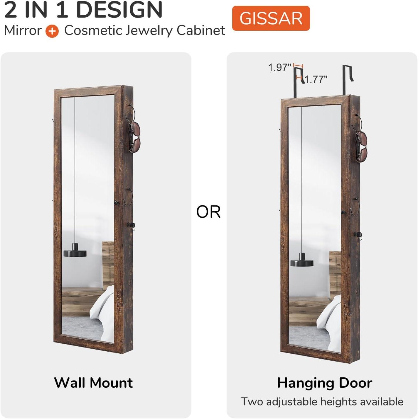 Our take​ on the GISSAR jewelry Mirror Armoire: Space⁢ & Style Combined