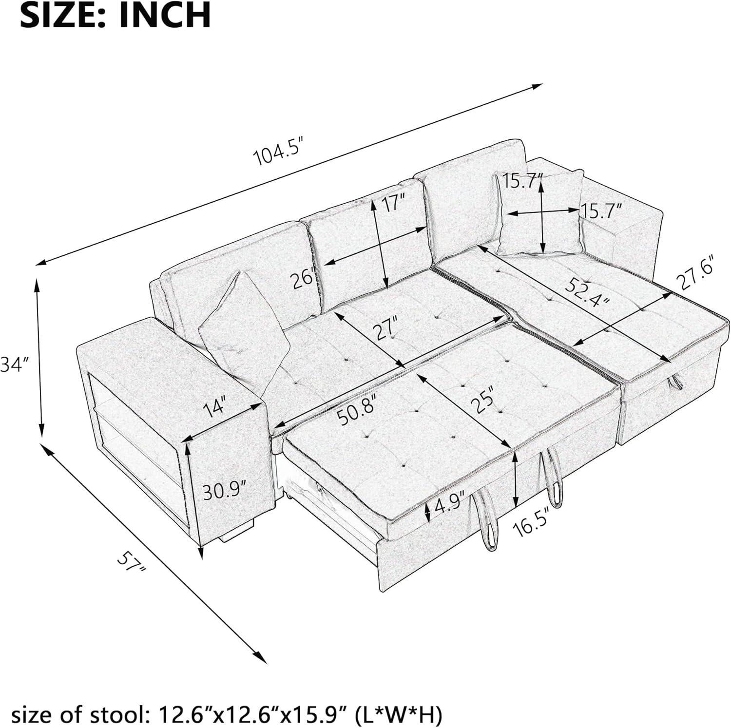 Why ‌We Love the Harper & Bright Knox Charcoal Sectional⁢ Sofa Set
