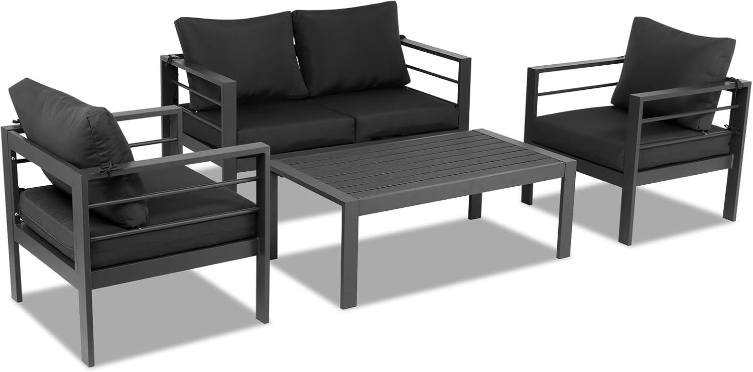 Our Honest Take: JHshop's Modern 4-piece Patio Set Reviewed