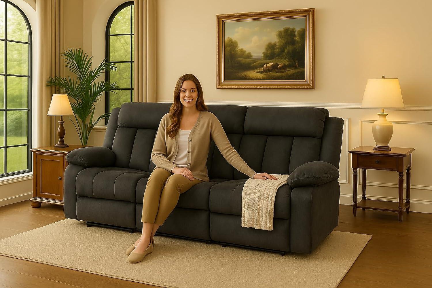 Our honest Take on the LUCKLIFE ⁢Recline Sofa Set's Comfort and Style
