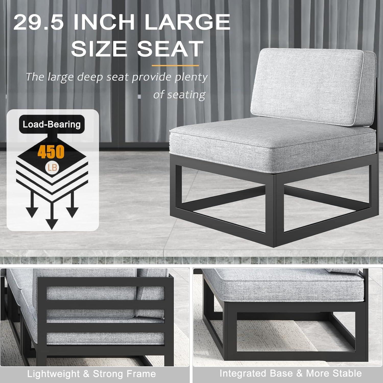 Our Take on LayinSun's Spacious, Stylish 9-Piece Patio Set