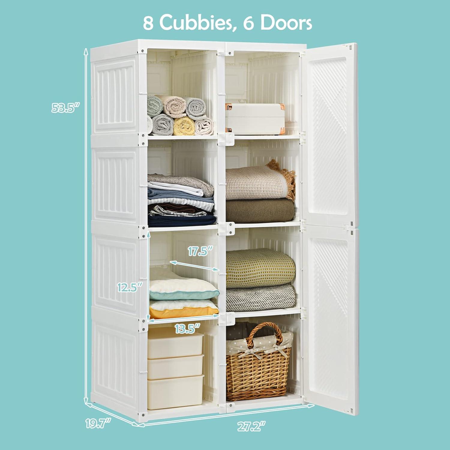 How⁣ We Organized Our Space with Tangkula's Foldable ⁢Closet