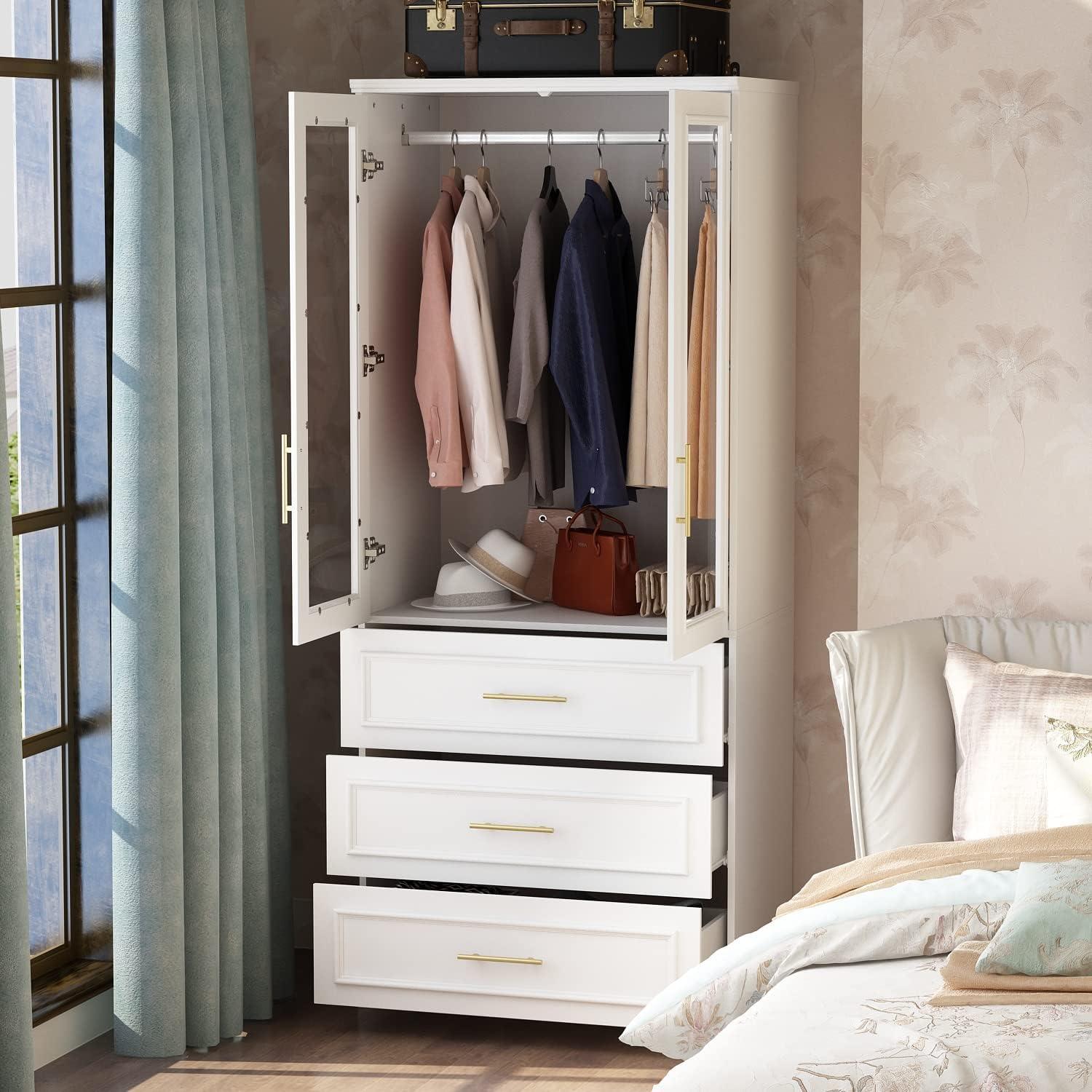 Our ⁤Honest Take on ⁣the hitow Wardrobe Armoire's Stylish⁢ Storage