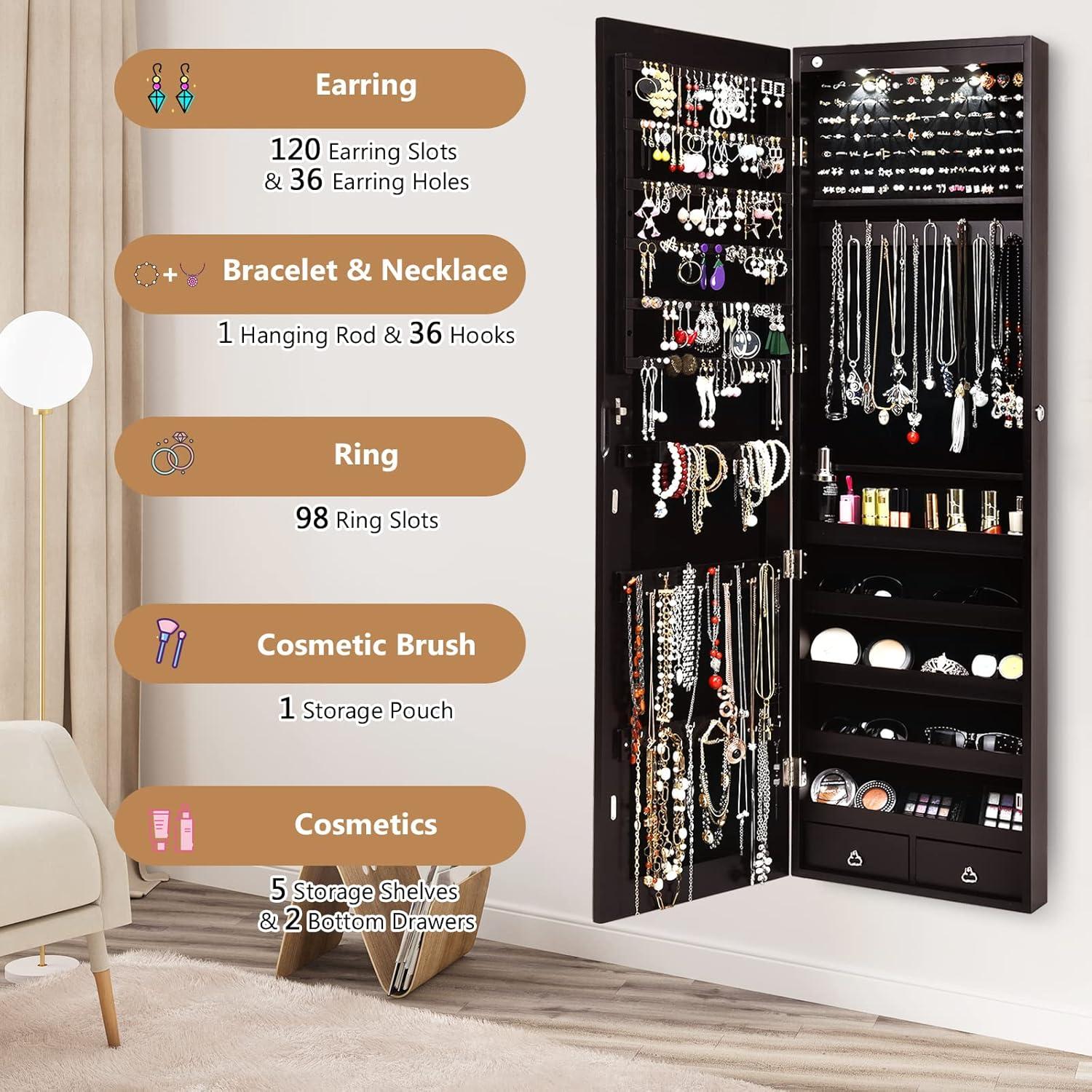 our Take on the COSTWAY Jewelry Holder: Space, Style⁤ & Function