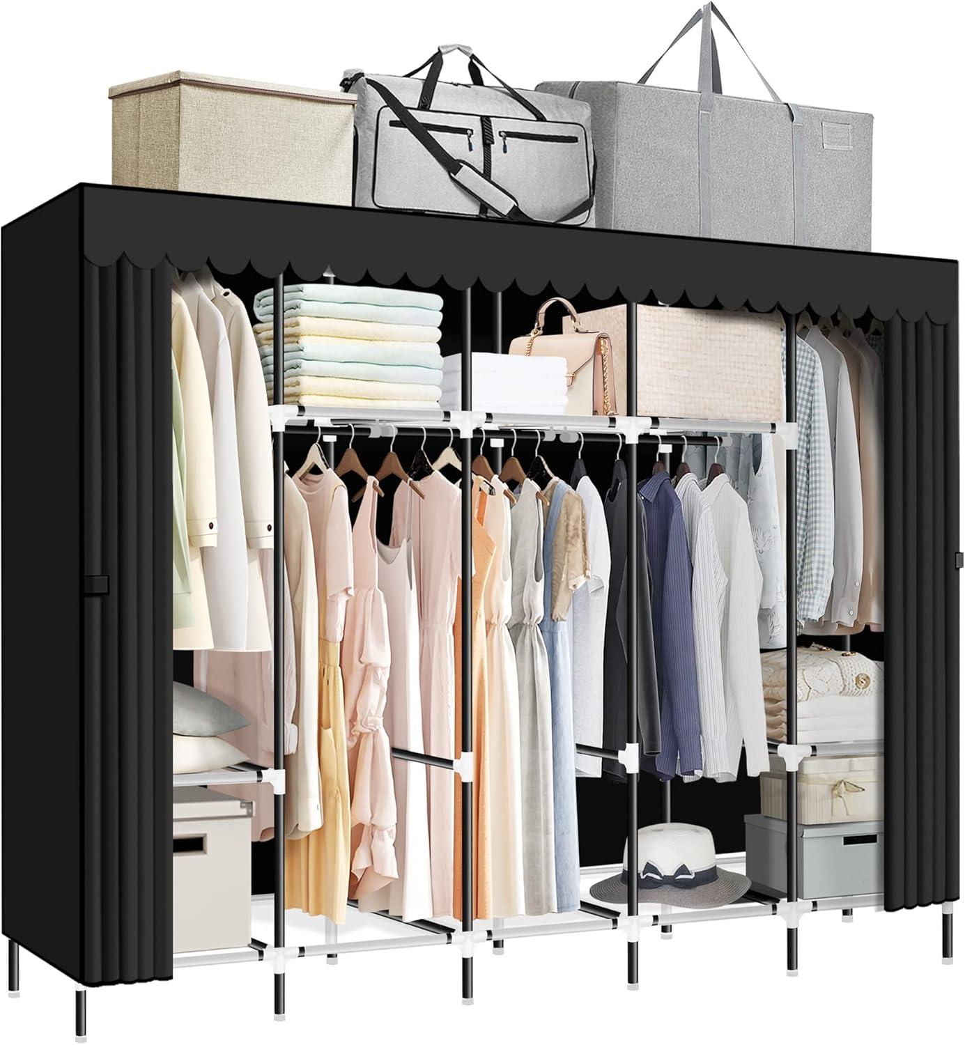 Sturdy & Spacious: Our Take ‍on the ⁤LOKEME Portable Closet