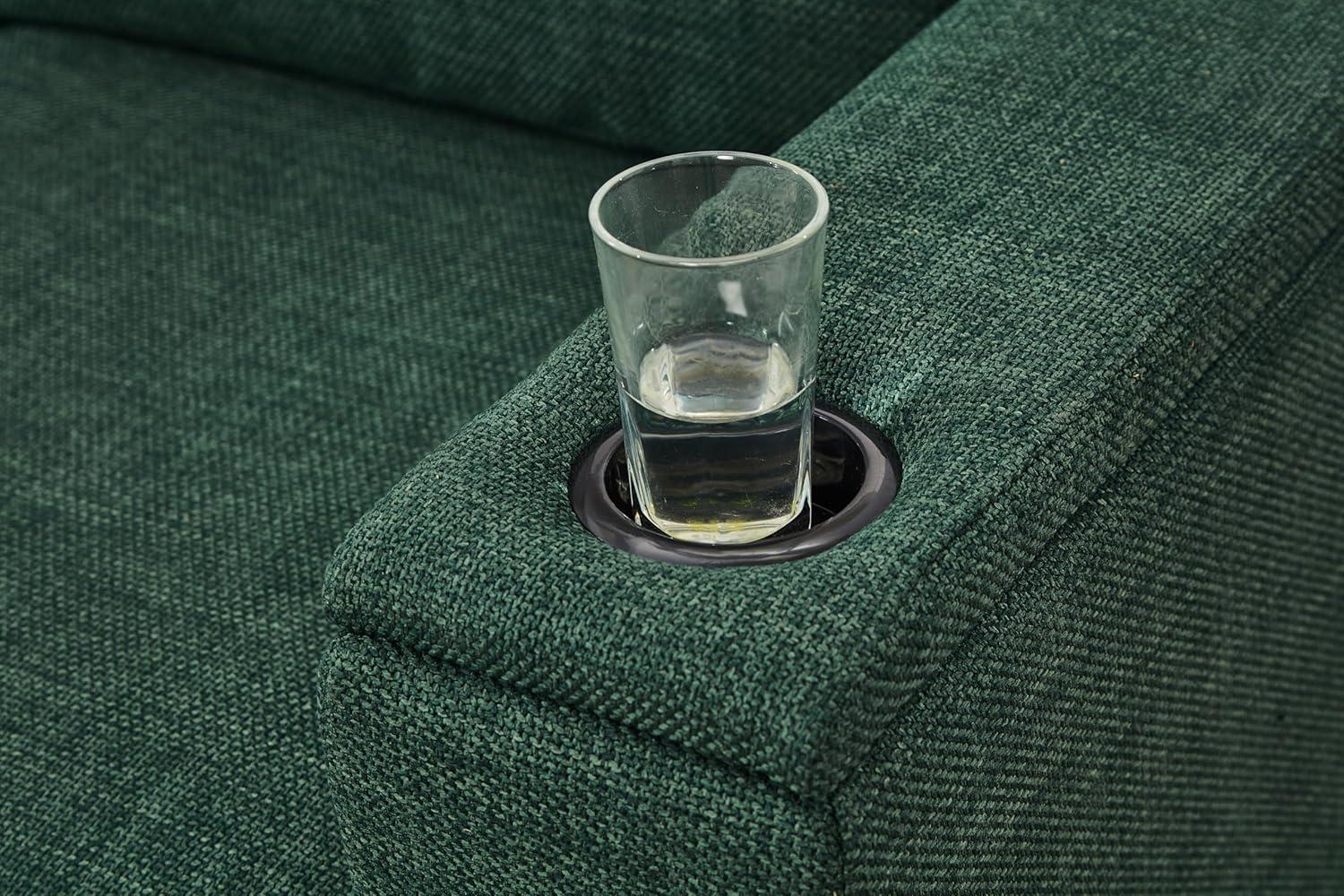 Our Honest ⁤Take on the Modern green Sofa‌ Set with Storage & Cup Holders