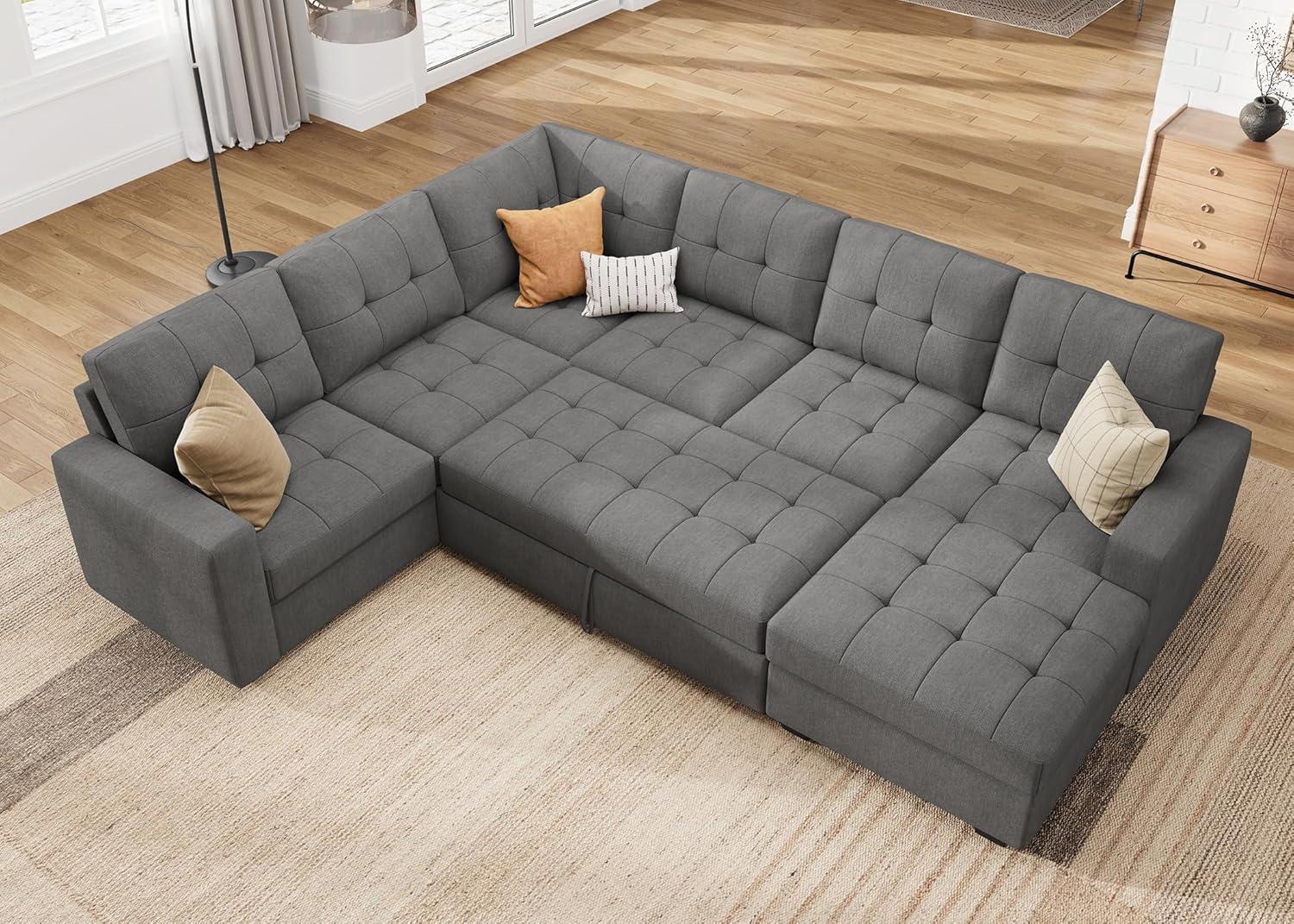 Our HONBAY U-Shaped Sleeper⁤ Sofa: Spacious, Sturdy, & Stylish