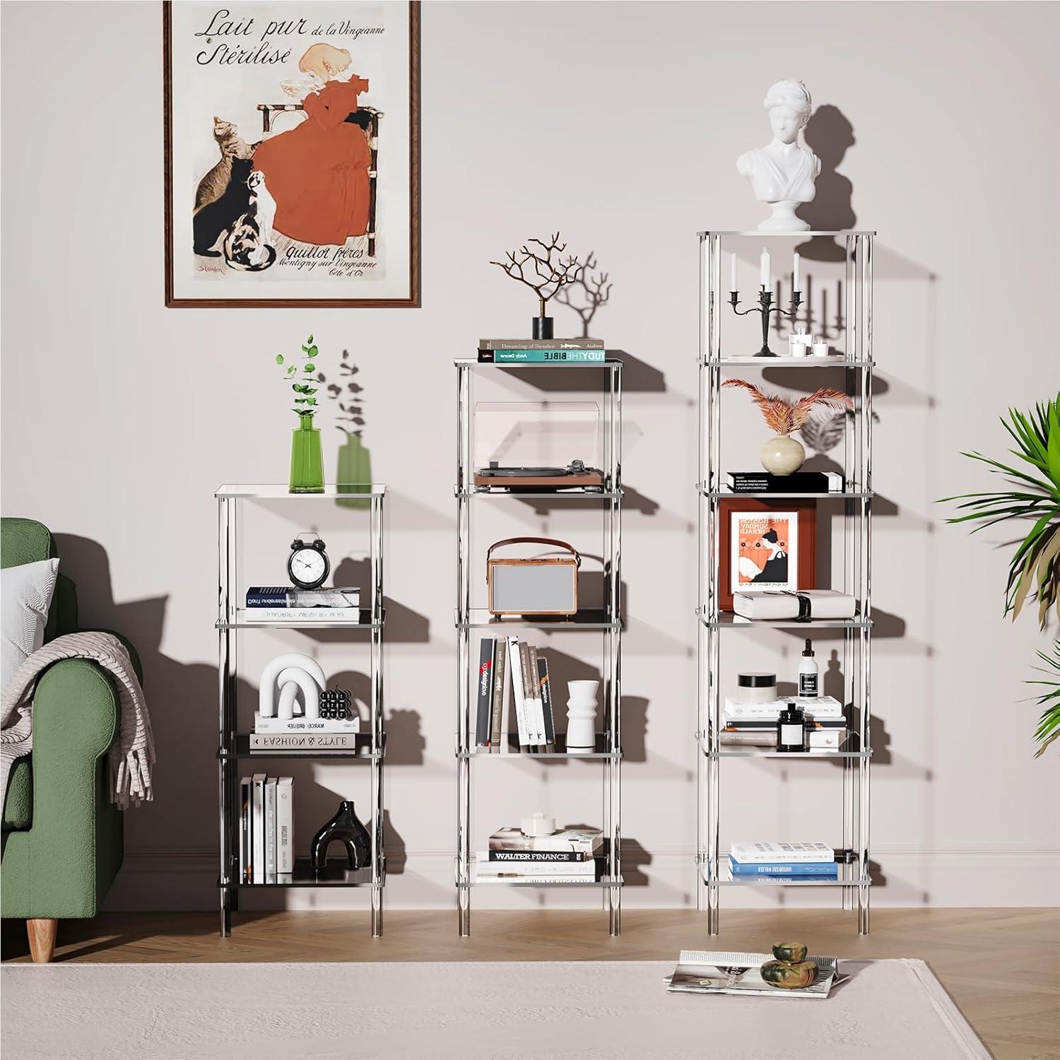 Our‌ take on ⁣the Clear‌ Acrylic Corner Bookshelf: ​Stylish & Space-Savvy