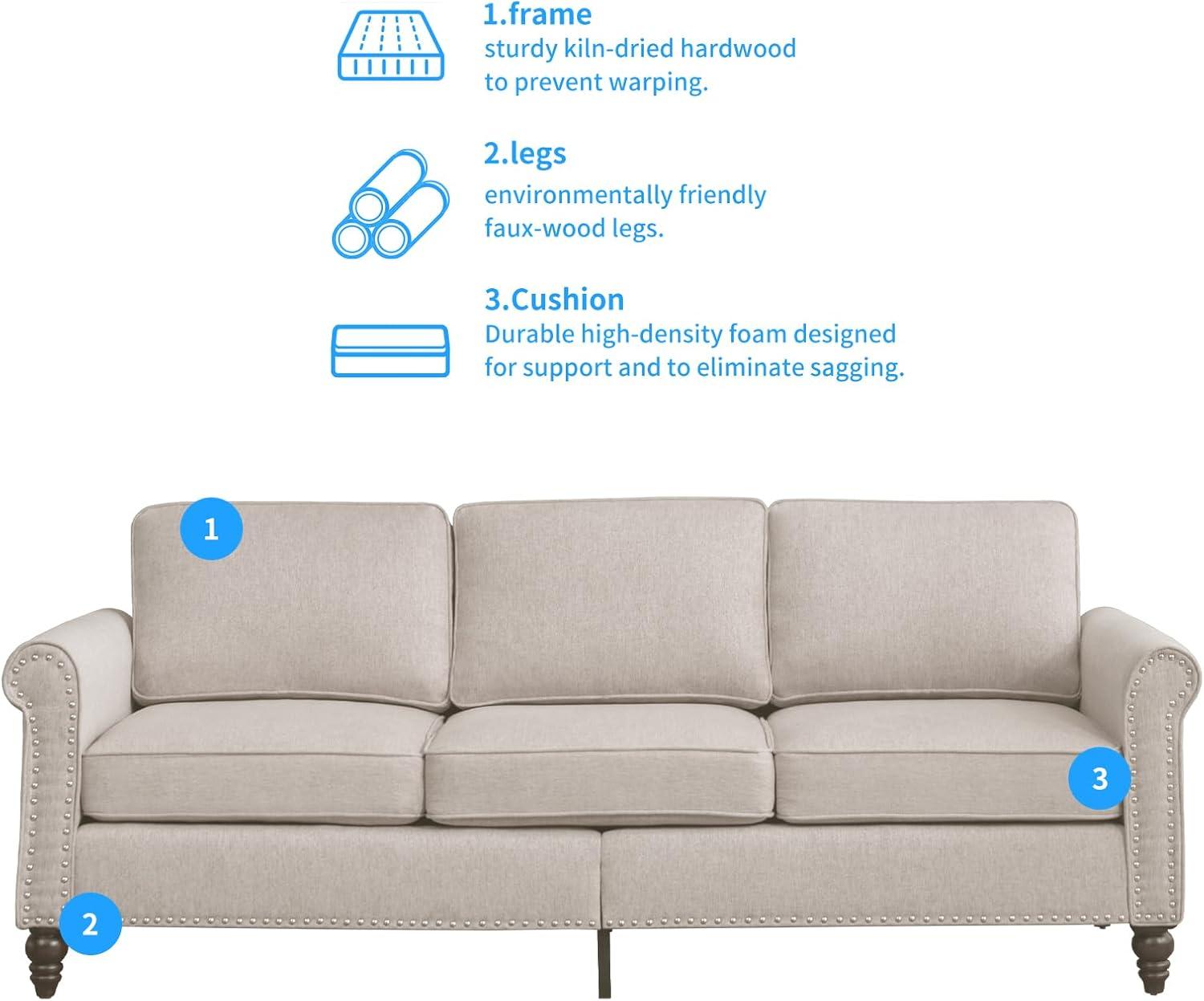 Our Honest Take on the PUREMIND 3-Piece Sofa Set: Style & ‍Comfort
