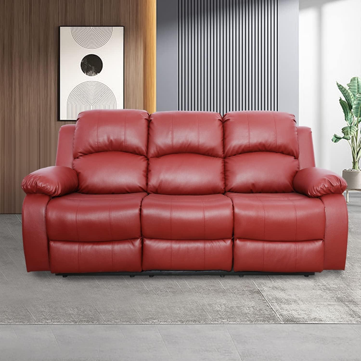 Our Honest Take on the Red Recliner Sofa Set:‍ Comfort ⁣& Style