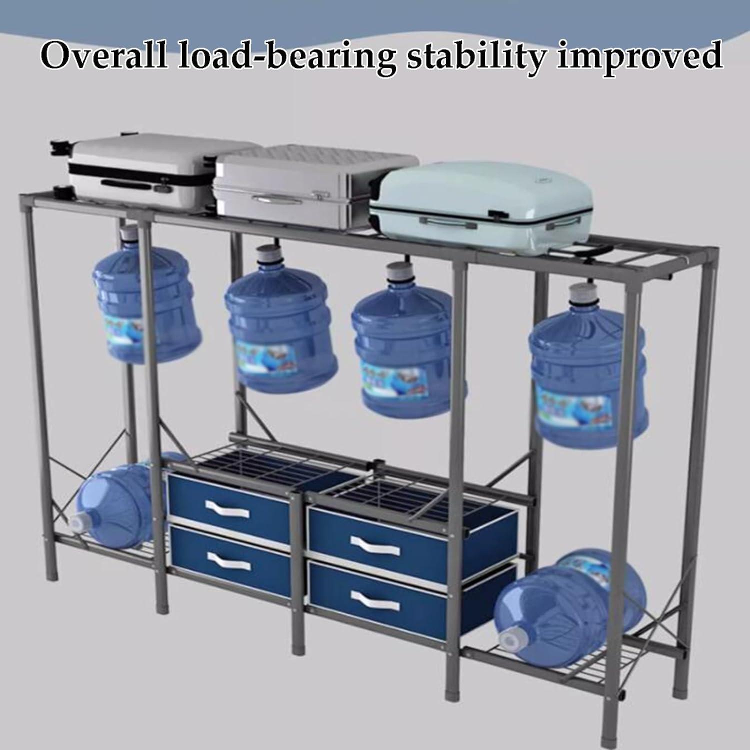 Our Take on the Foldable Closet with Spacious Drawer & Rail