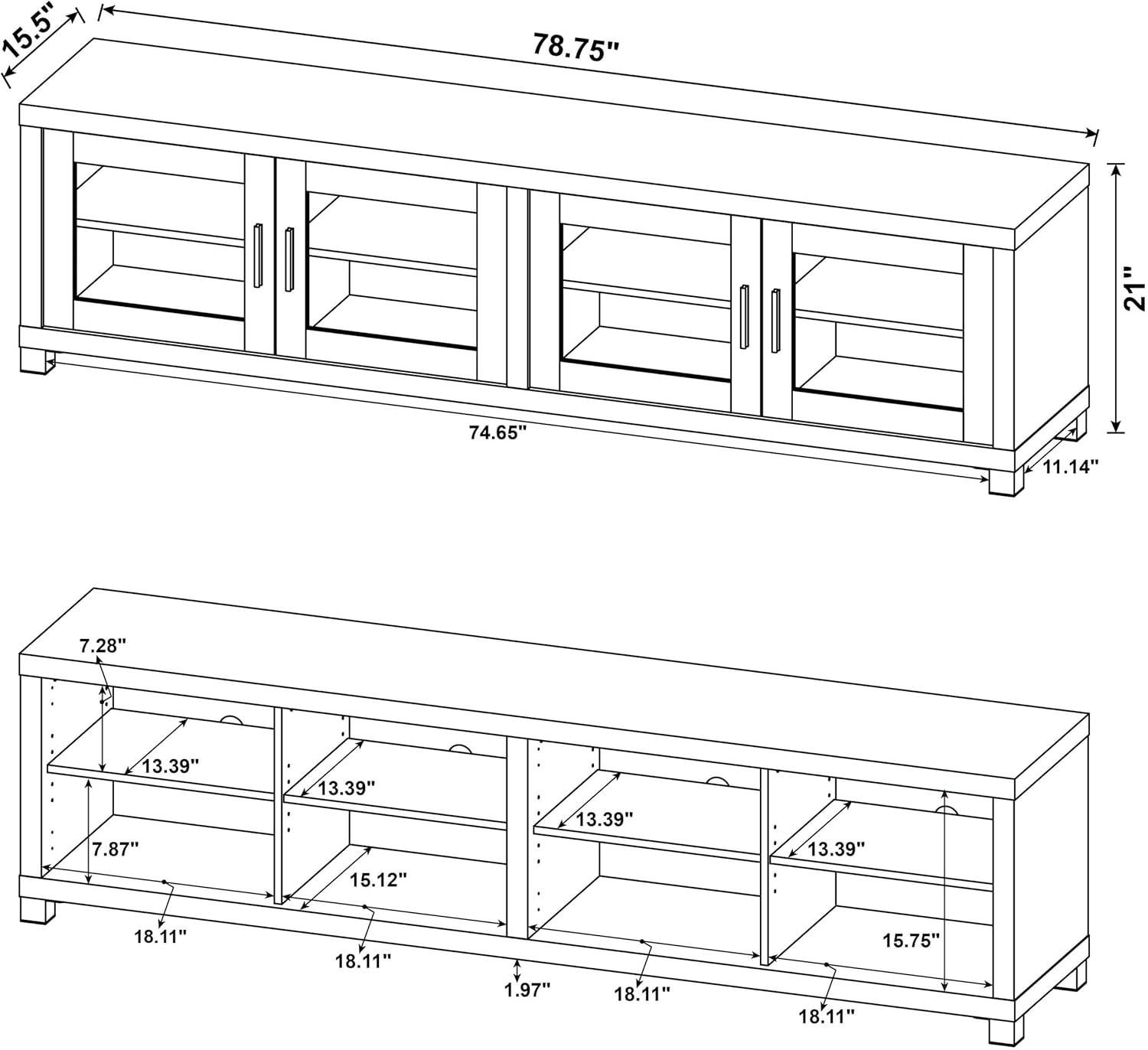 How We Transformed ‌Our⁢ Space​ with Coaster's Dark Pine Entertainment Center