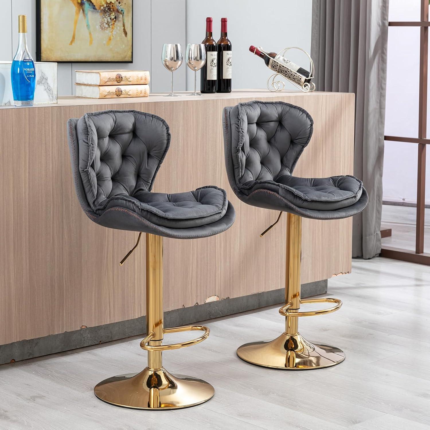 Our Honest Take on AmoUnico's Adjustable Swivel Counter Stools