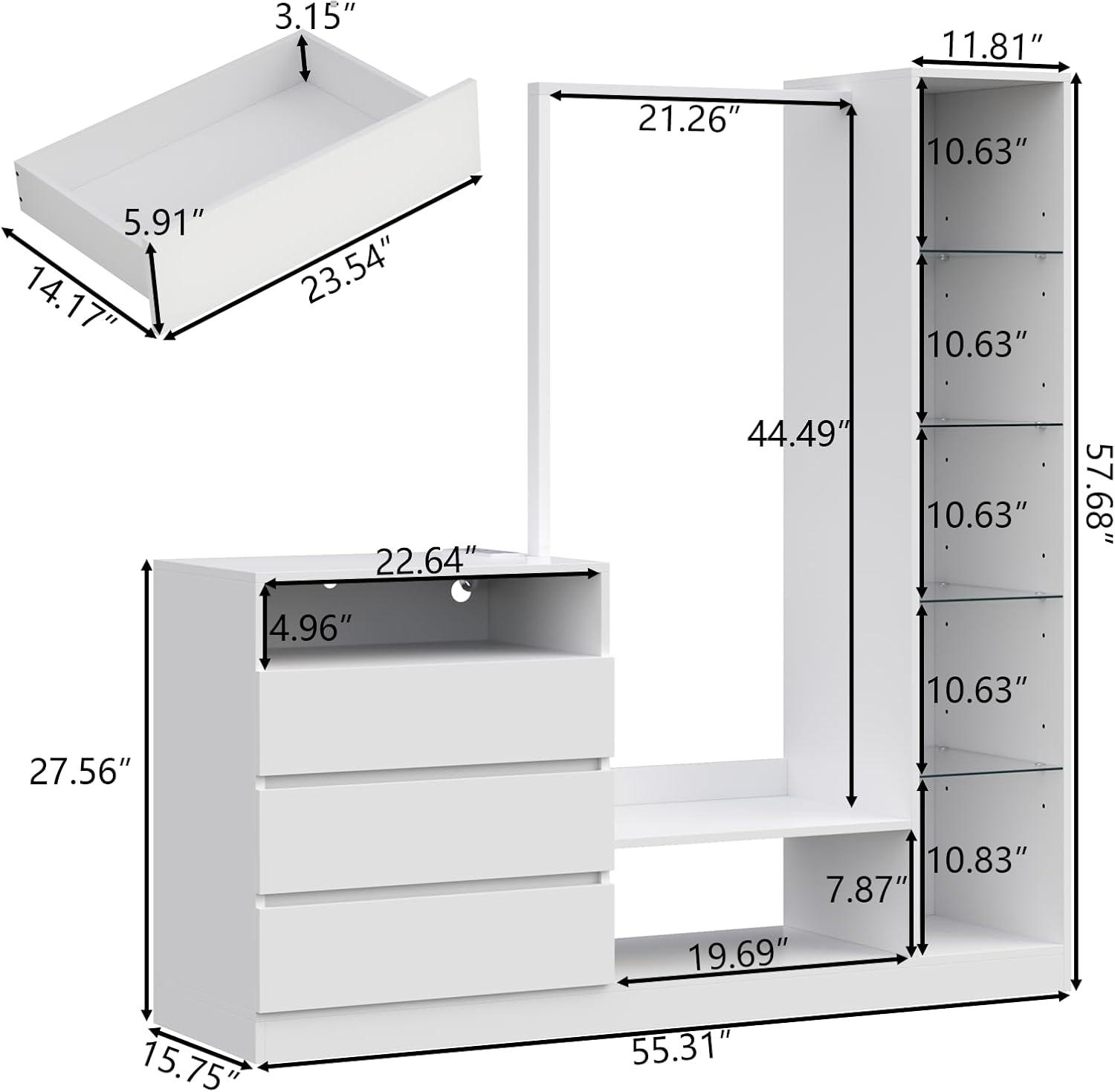 Our Honest‍ Take ‌on the Armoire Wardrobe‌ with LED & Charging Hub