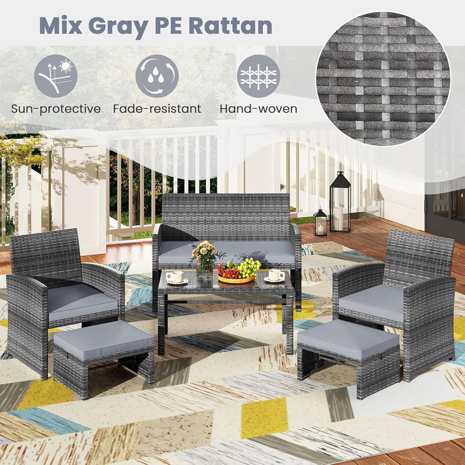 Our Take on the RELAX4LIFE 6-Piece Patio Set: Comfort & style