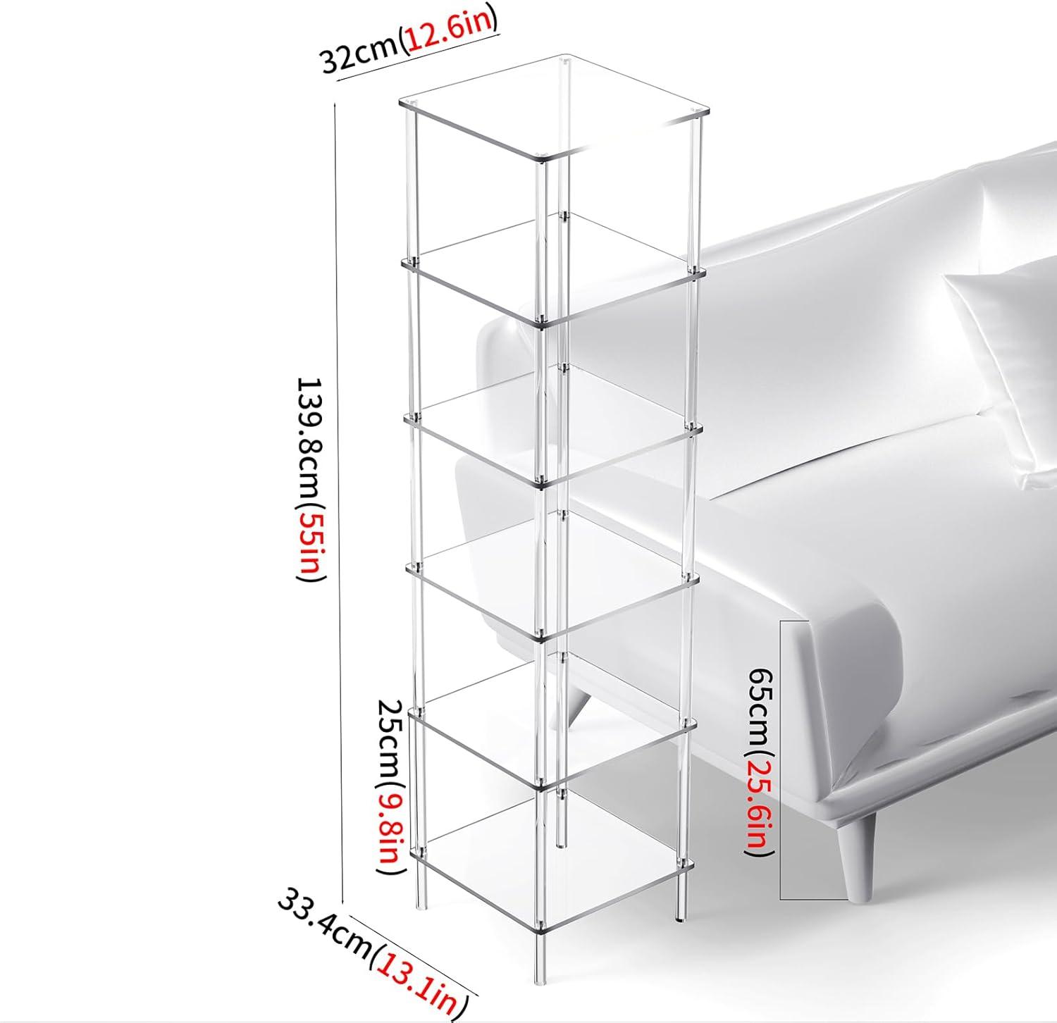 Our Take on the Clear Acrylic ⁢Corner bookshelf: Stylish & Space-Savvy