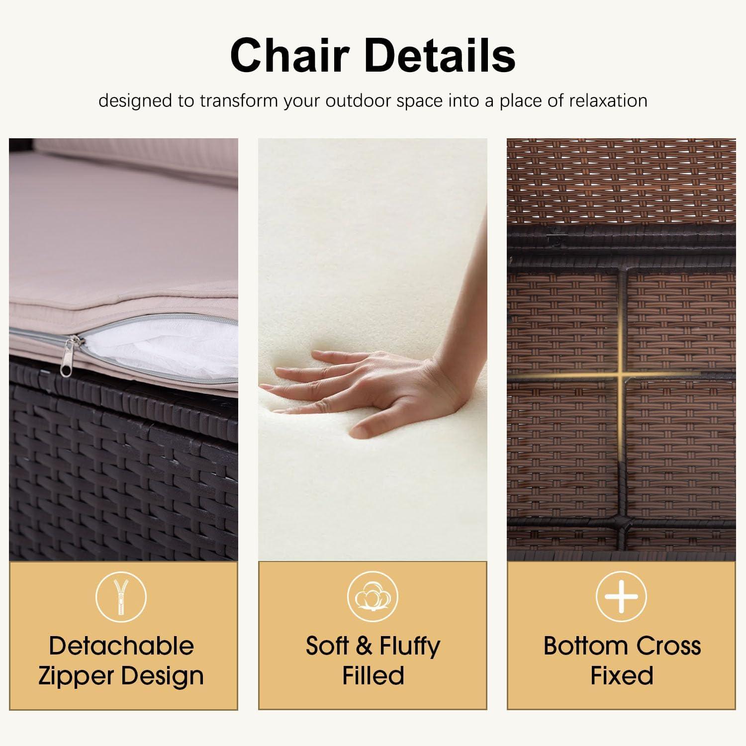 How We Enjoyed the Sturdy & Stylish 4-Piece Patio⁤ Set