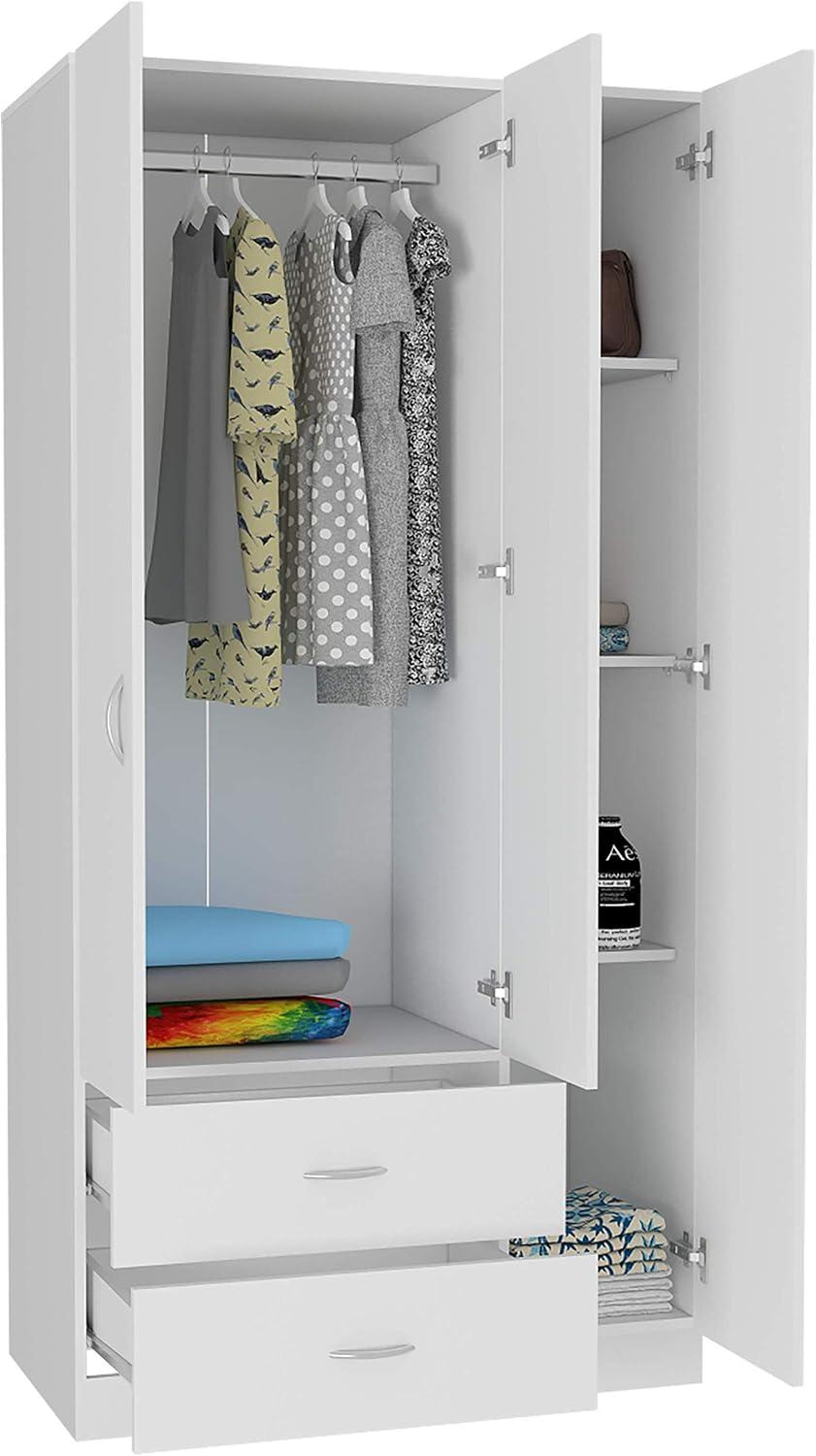 Our Honest Take on ⁢the Three Door White Armoire's versatile Storage