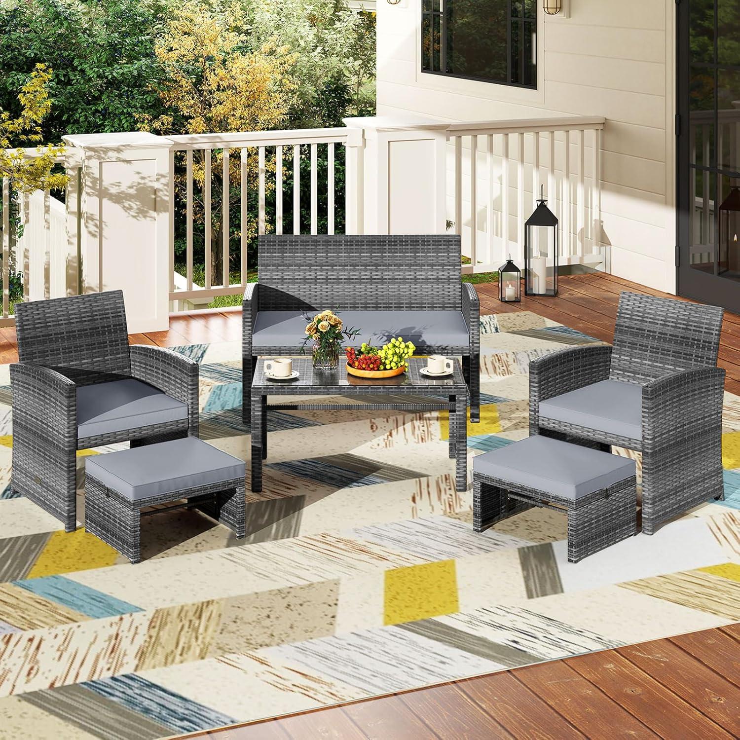 Our Take on the RELAX4LIFE 6-Piece Patio Set: Comfort & Style
