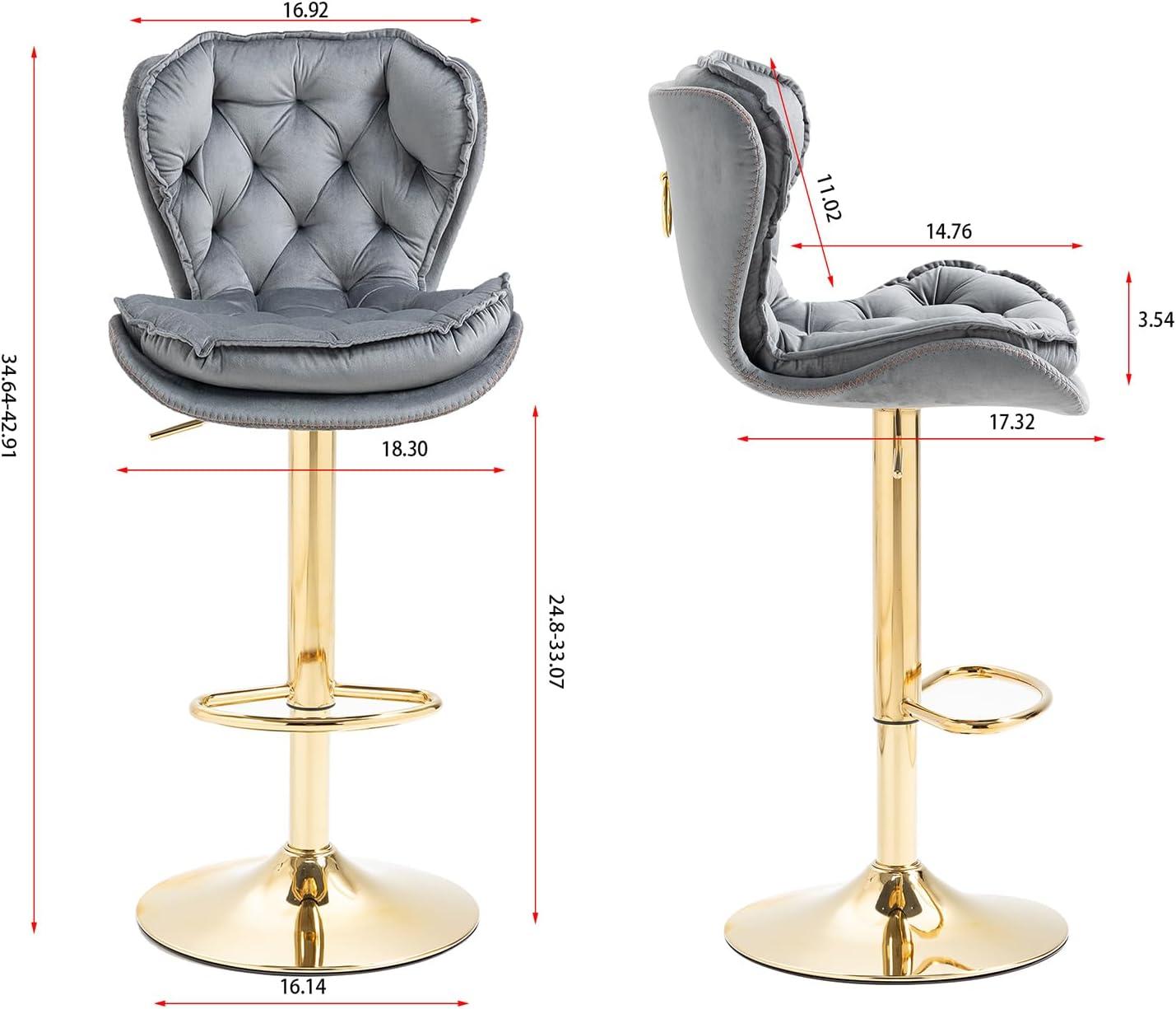 Our honest Take on AmoUnico's Adjustable Swivel Counter Stools