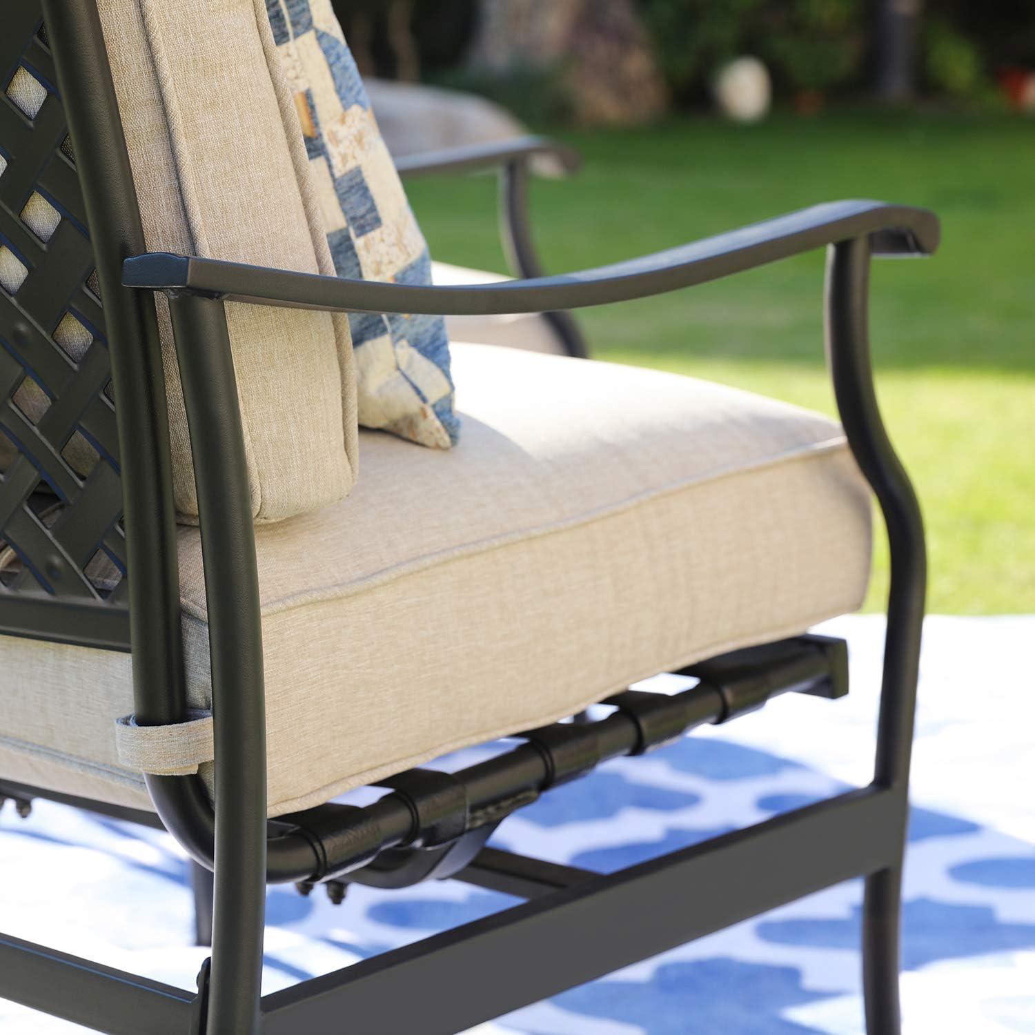 Our honest Take on PatioFestival's Cushioned‍ Rocking⁢ Sofa Chairs