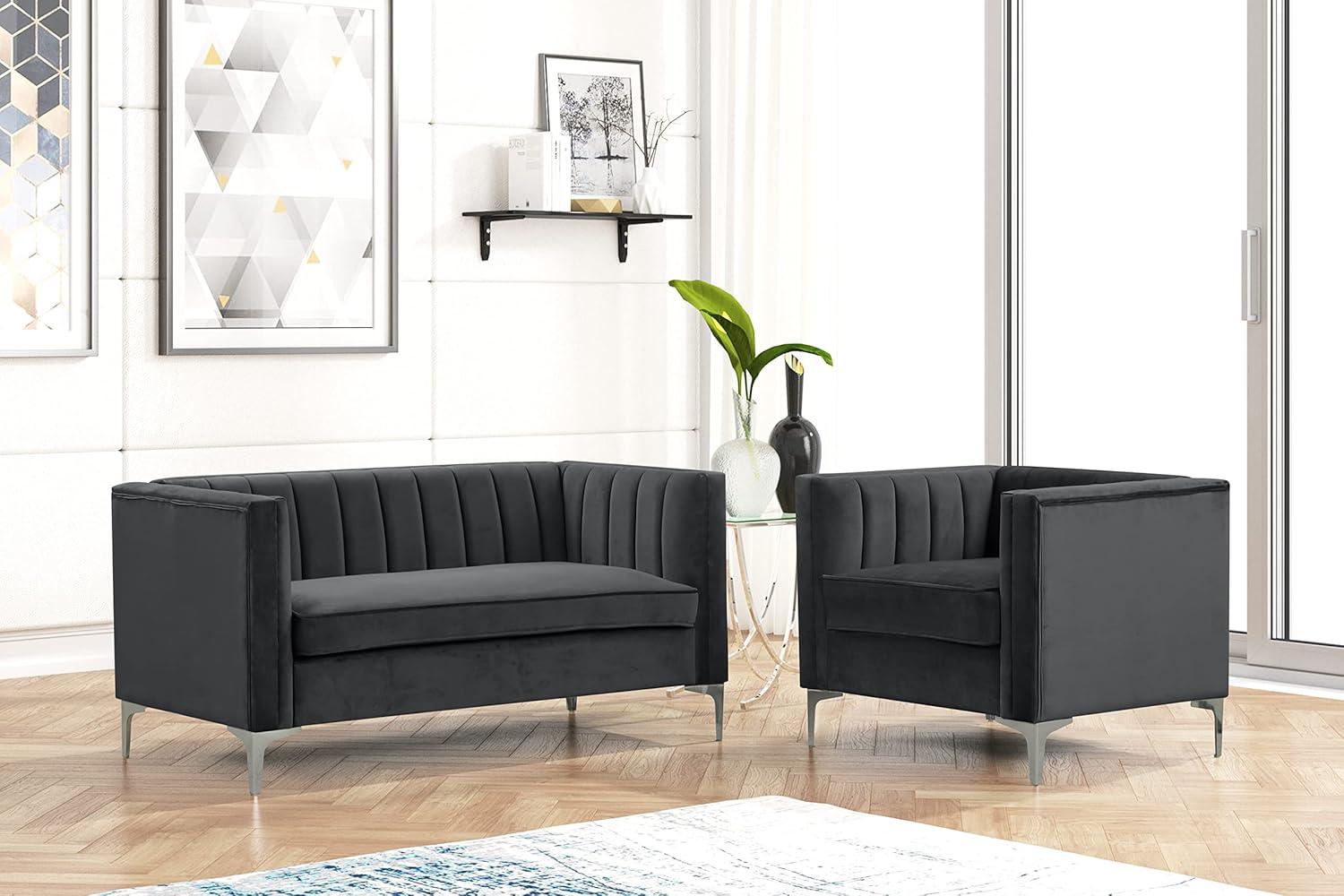 Our Honest Take: Morden fort ‌Velvet Loveseat ⁣Comfort & Style