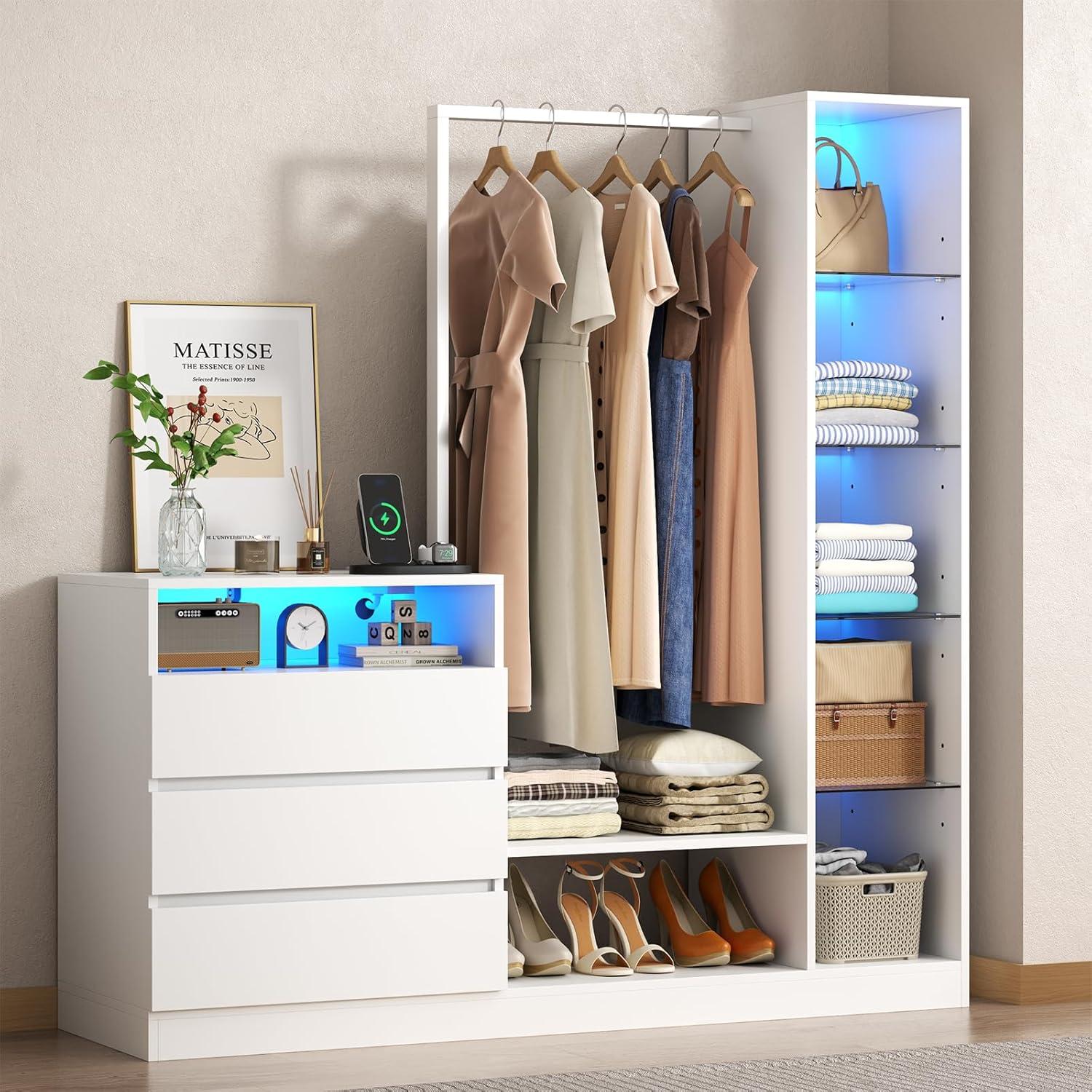 Our Honest take​ on the Armoire Wardrobe with LED & Charging Hub