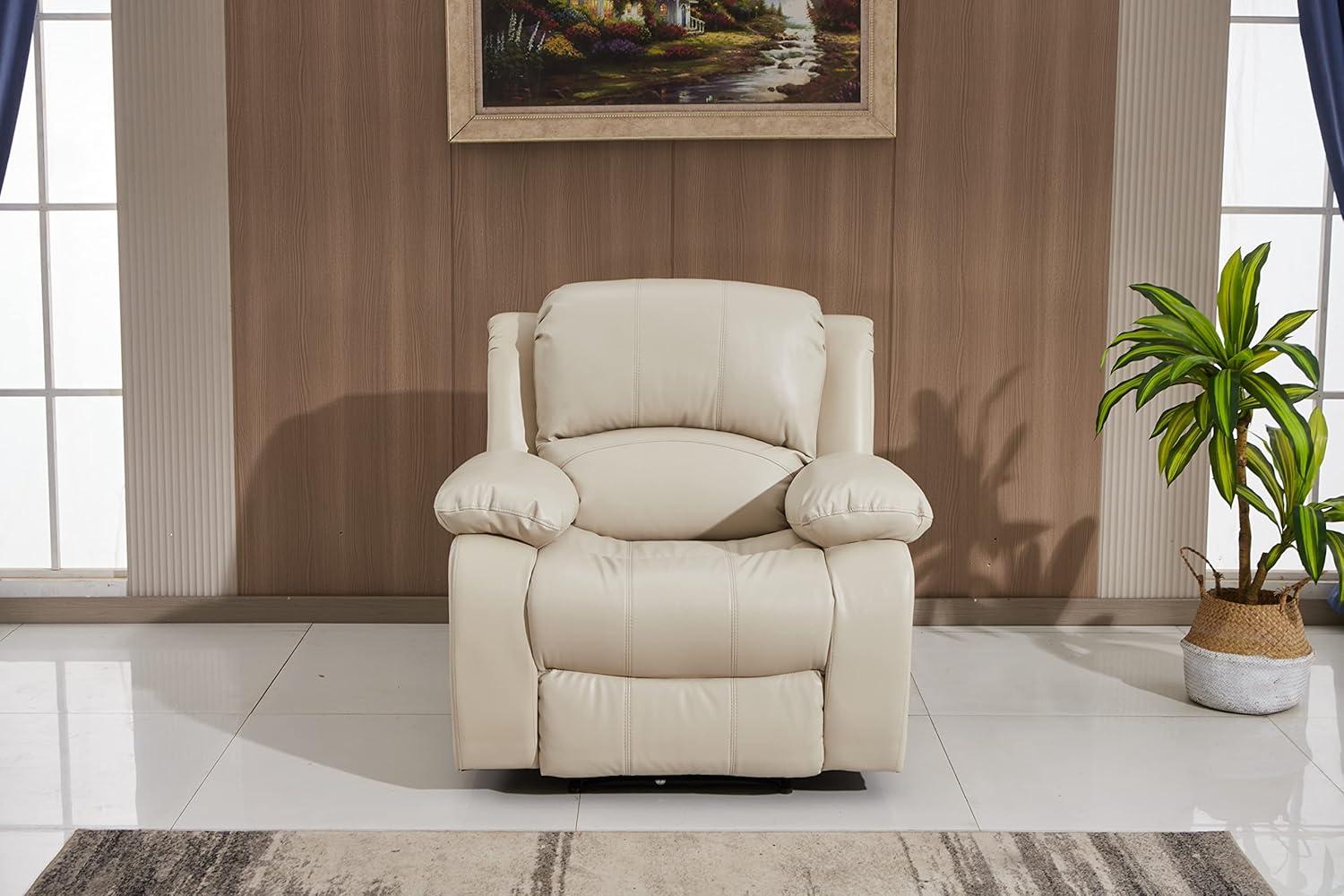 Our Take on Betsy Furniture's ‍Beige Power Recliner Living​ Set