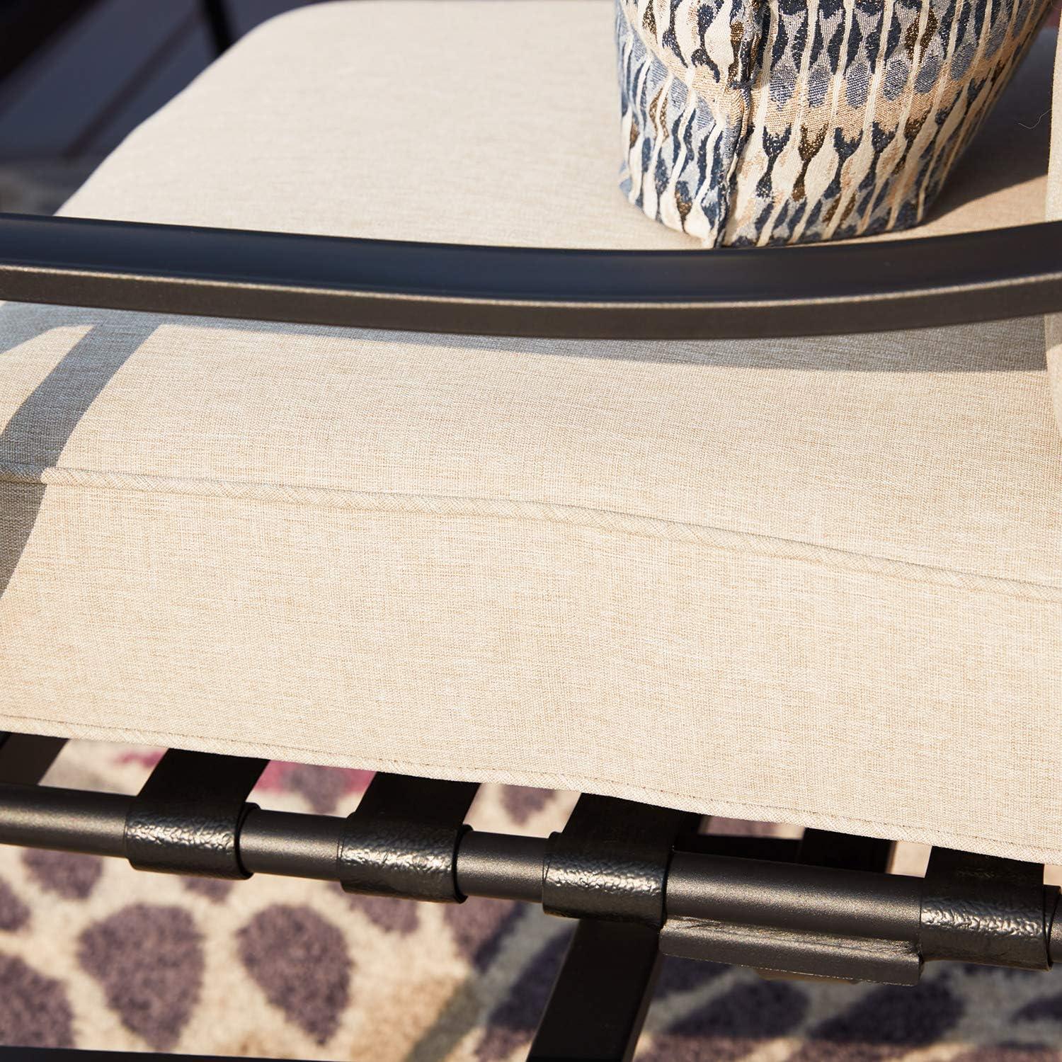 Our Honest‌ Take on PatioFestival's Cushioned Rocking Sofa Chairs