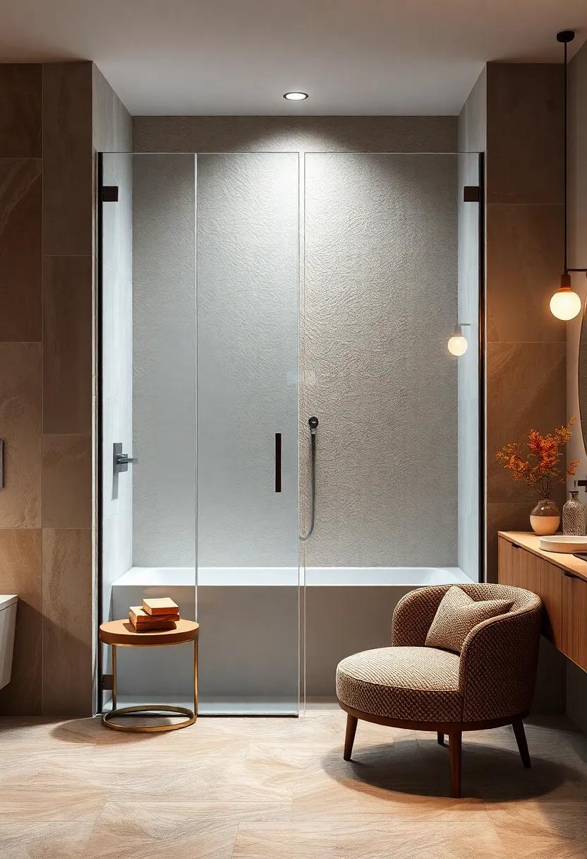 Combination ⁢Frosted and Clear Glass Door‌ - the best of ‌both worlds, marrying privacy with‍ openness ​in a balanced ⁤design