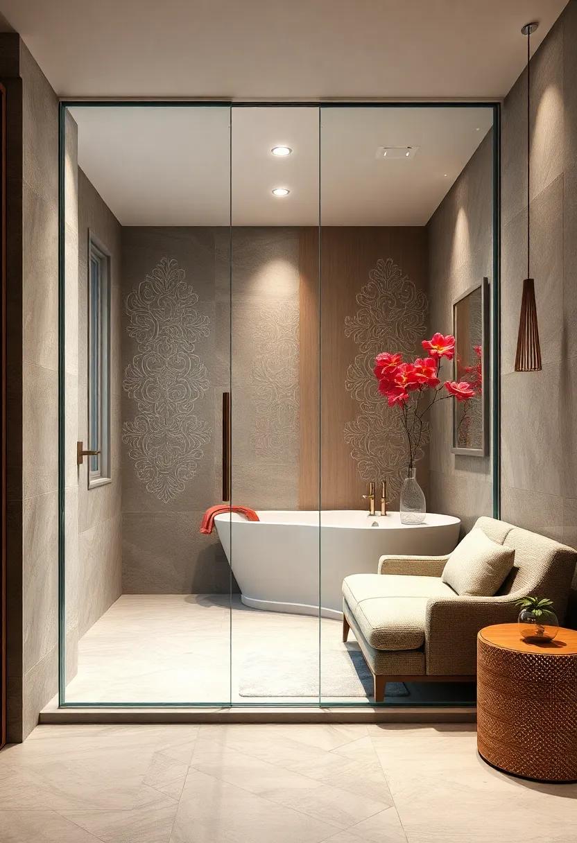 Etched Glass ‍Door - Intricate⁢ designs etched ⁣onto clear‌ glass offer a custom,artistic ⁣flair that ⁣blends form and⁤ function beautifully