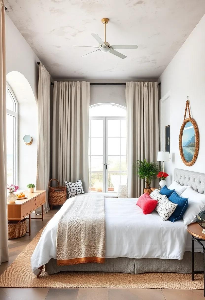 Rope Details: Incorporate rope elements in curtain tiebacks,light fixtures,or drawer pulls for a nautical nod