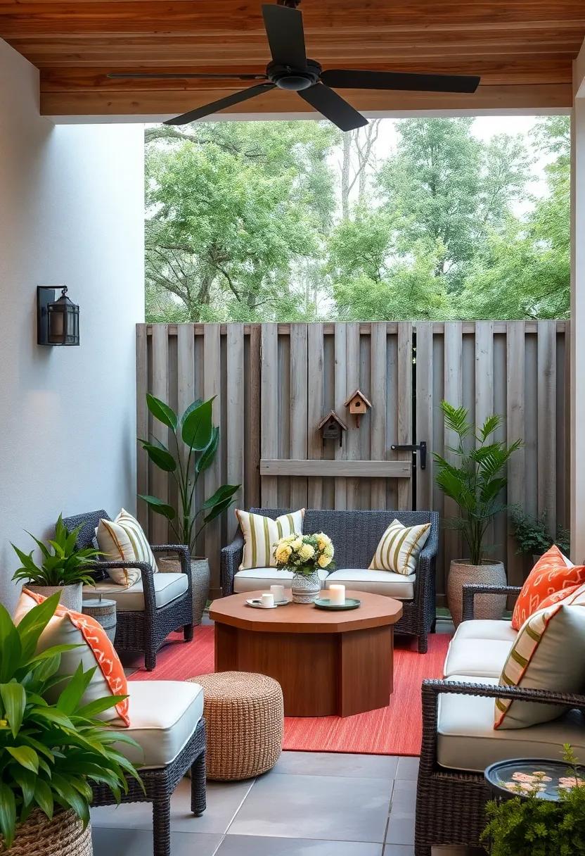 Fenced Enclosure Featuring a rustic Gate ​and Birdhouse Accents